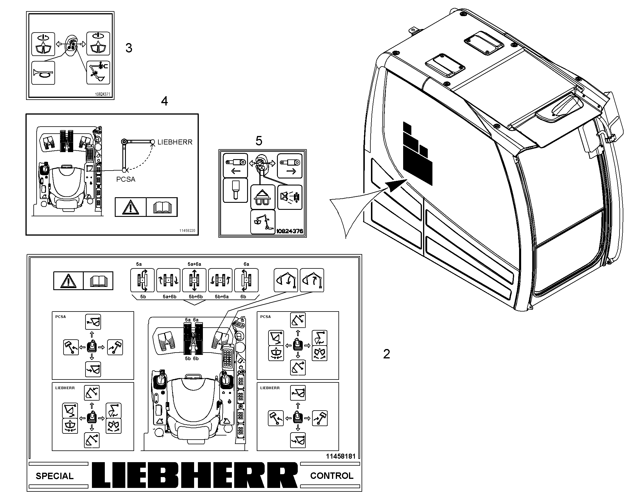 КРЕПЛ.КОМП.ПЕРЕОСН.ГИДР.НАТЯЖ. 10824374 LIEBHERR