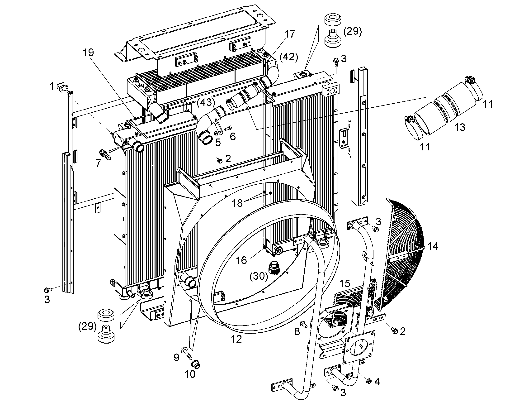 ГАЙКА СТОПОРНАЯ M8 11646255 LIEBHERR
