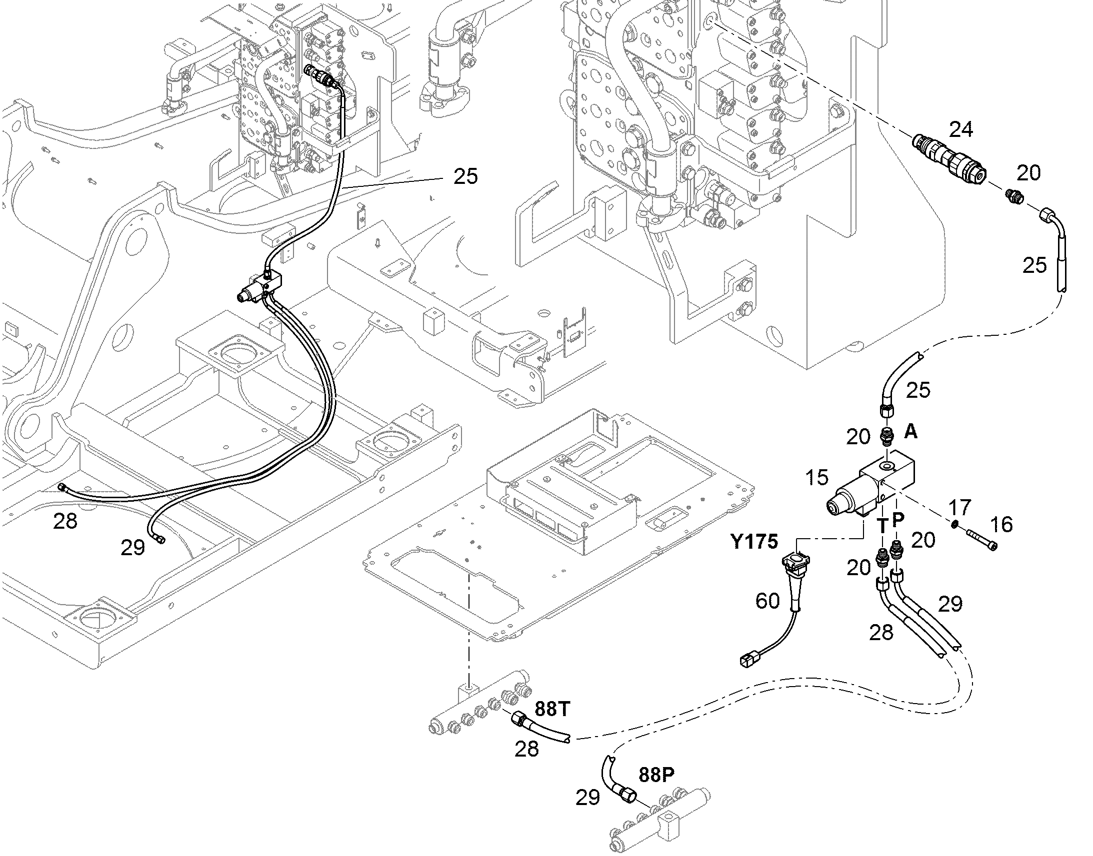 КЛАПАН ПОДПИТКИ 5611550 LIEBHERR