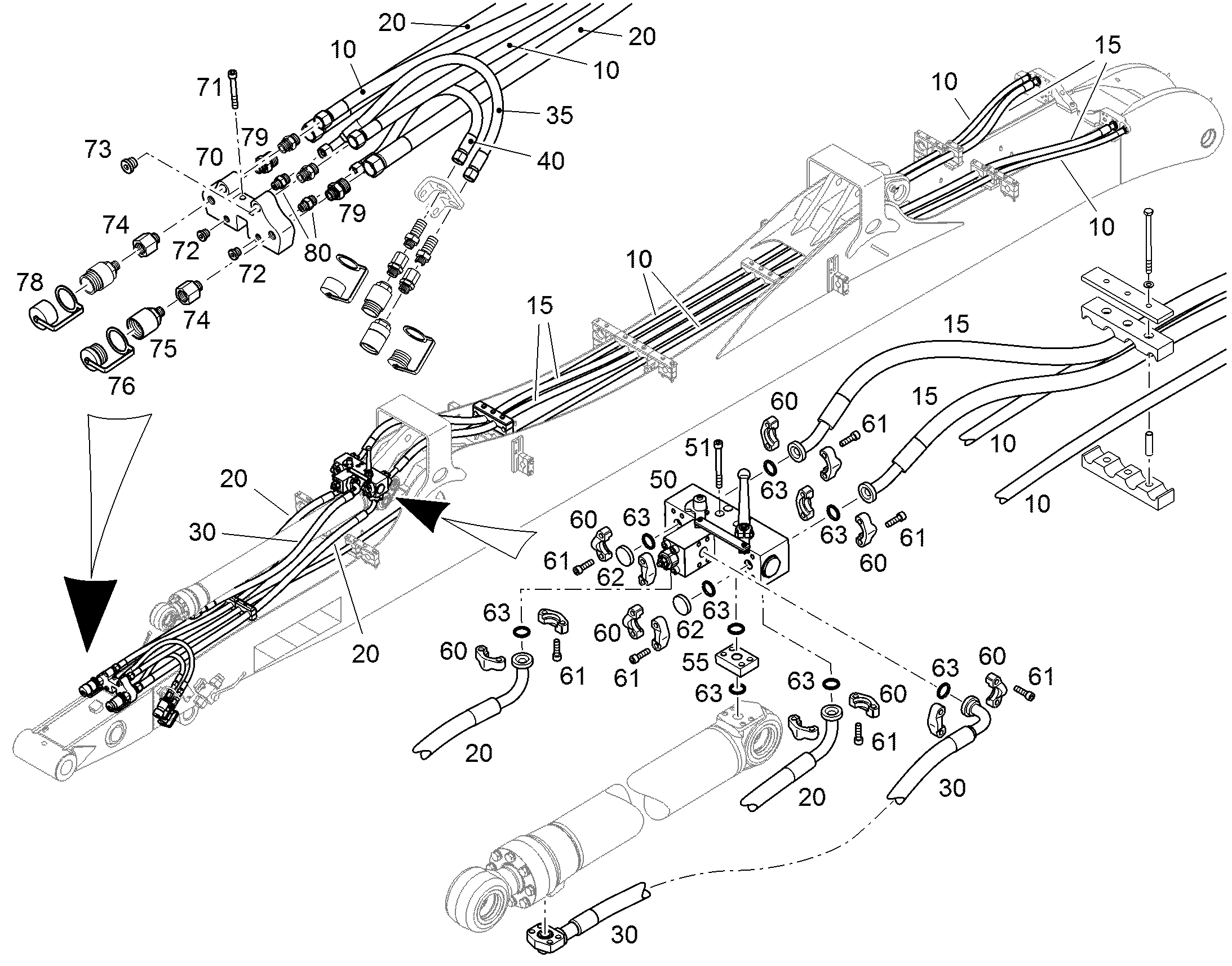 ШТЕКЕР РЕЗЬБОВОГО СОЕДИНЕНИЯ DN20 7021274 LIEBHERR