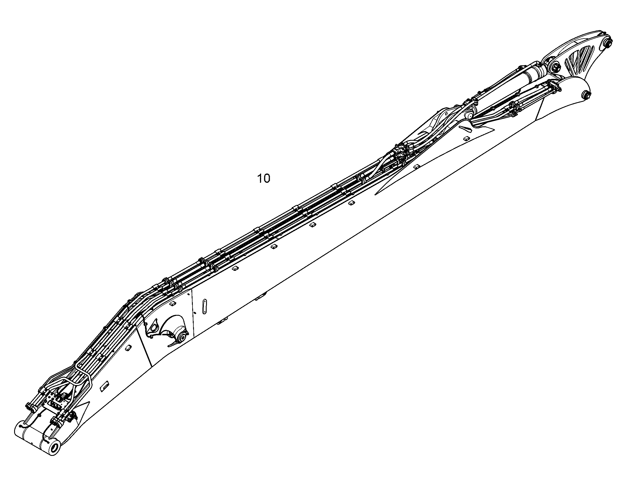 МОНОСТРЕЛА ОТКОСА 9,70M 11460013 LIEBHERR