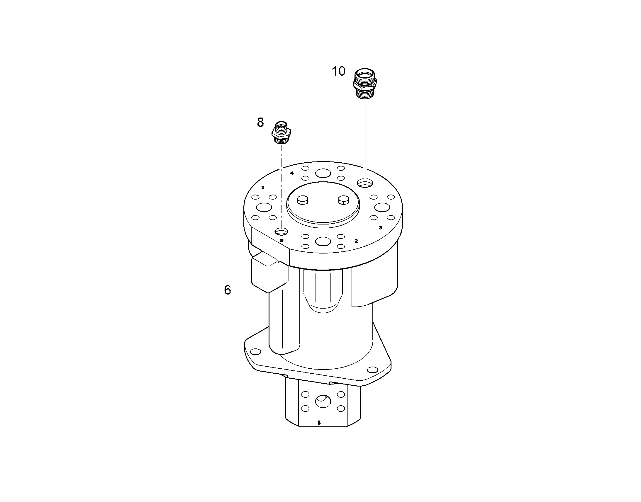 СОЕДИНЕНИЕ ПОВОРОТНОЕ 11643314 LIEBHERR
