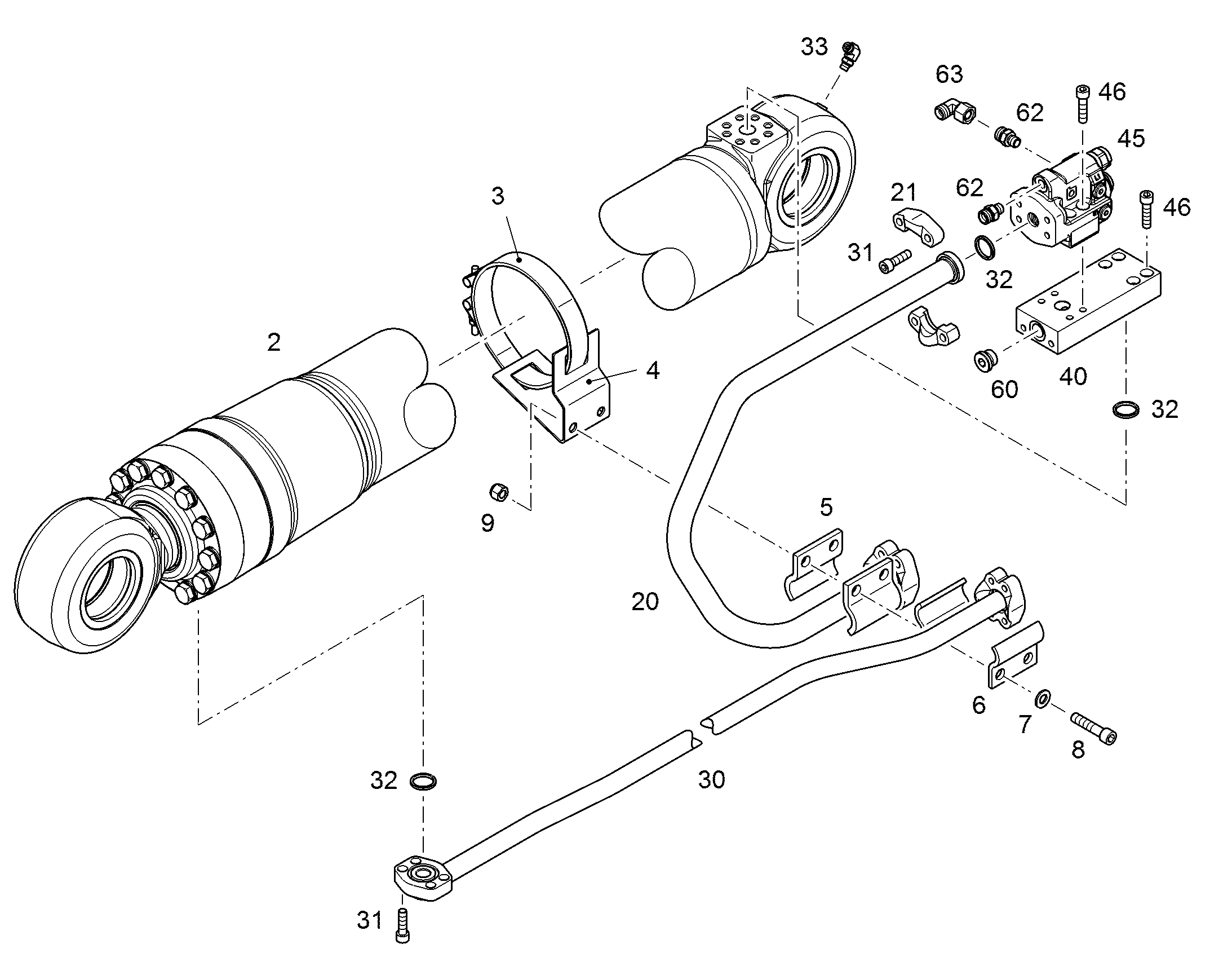 КЛАПАН ПРЕДОХРАНИТЕЛЬНЫЙ 11694786 LIEBHERR
