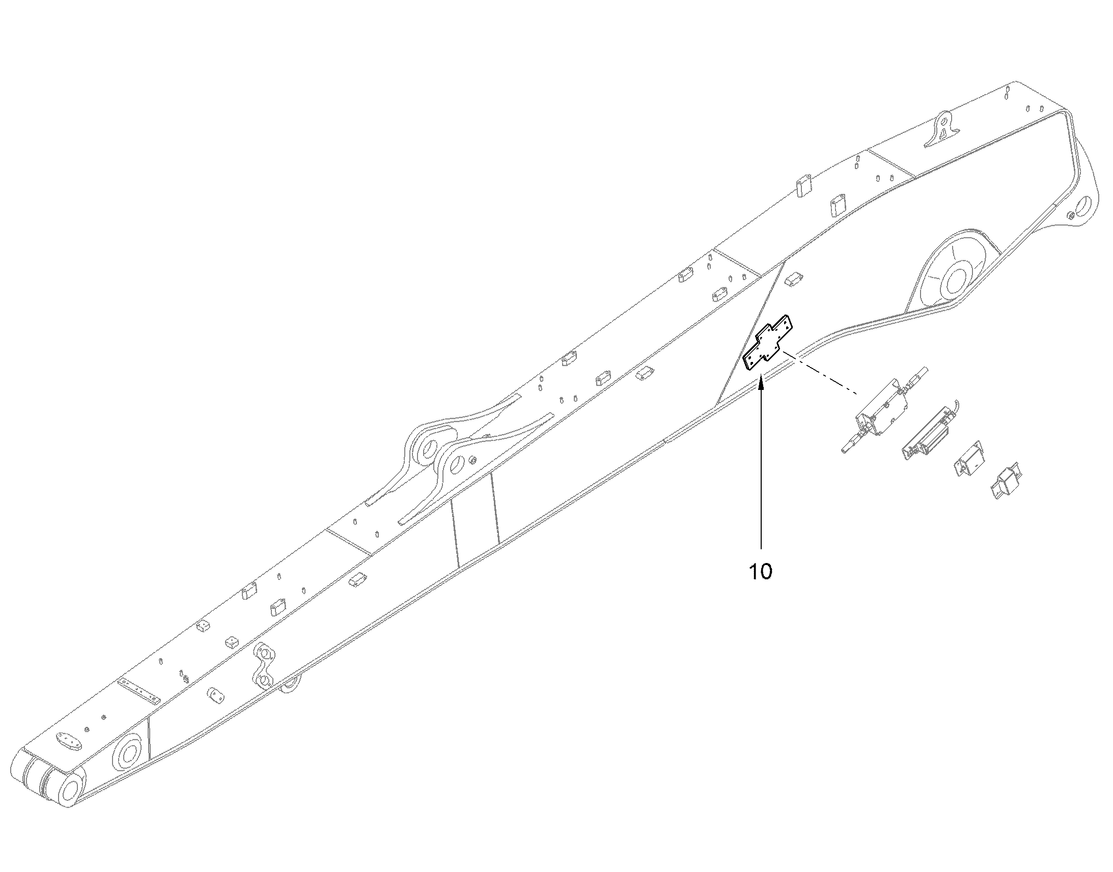 ОПЦИЯ ДЛЯ ПОЗИЦИОНИРОВАНИЯ 10863131 LIEBHERR