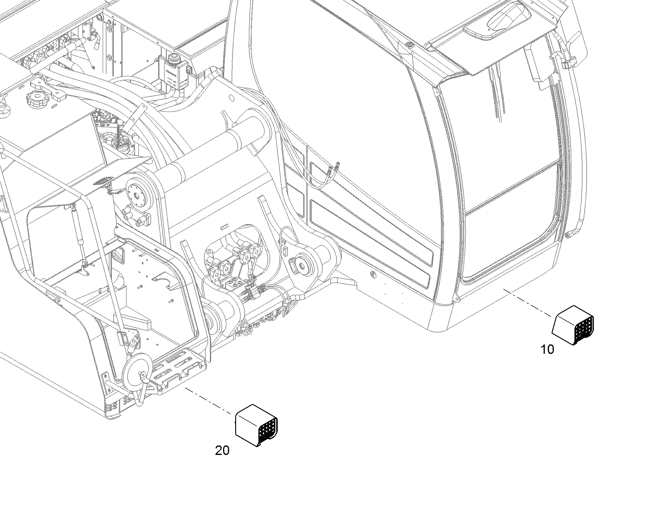 ВЫПАДАЮЩИЕ ЧАСТИ 12843296 LIEBHERR