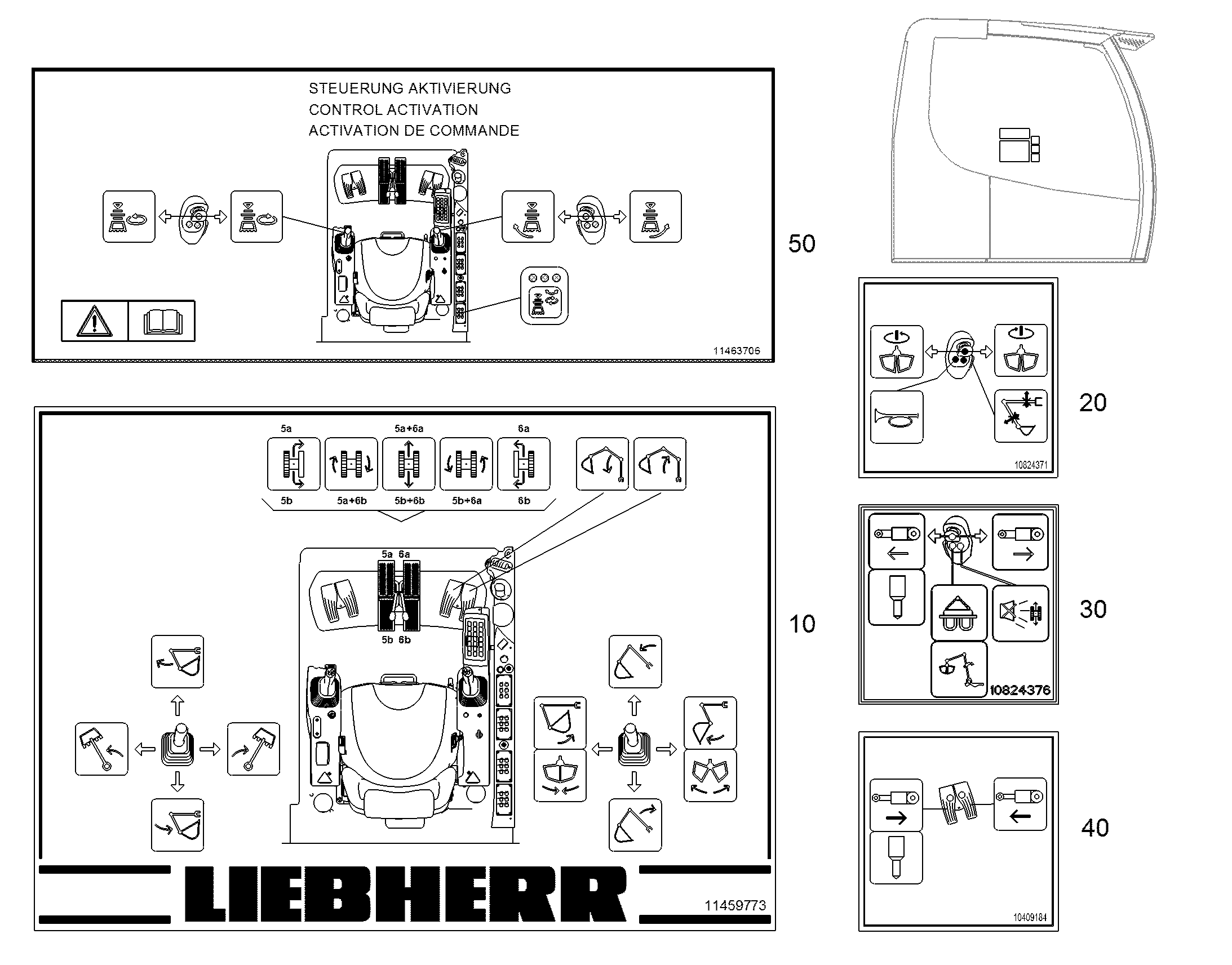 КРЕПЛ.КОМП.ПЕРЕОСН.ГИДР.НАТЯЖ. 11463705 LIEBHERR