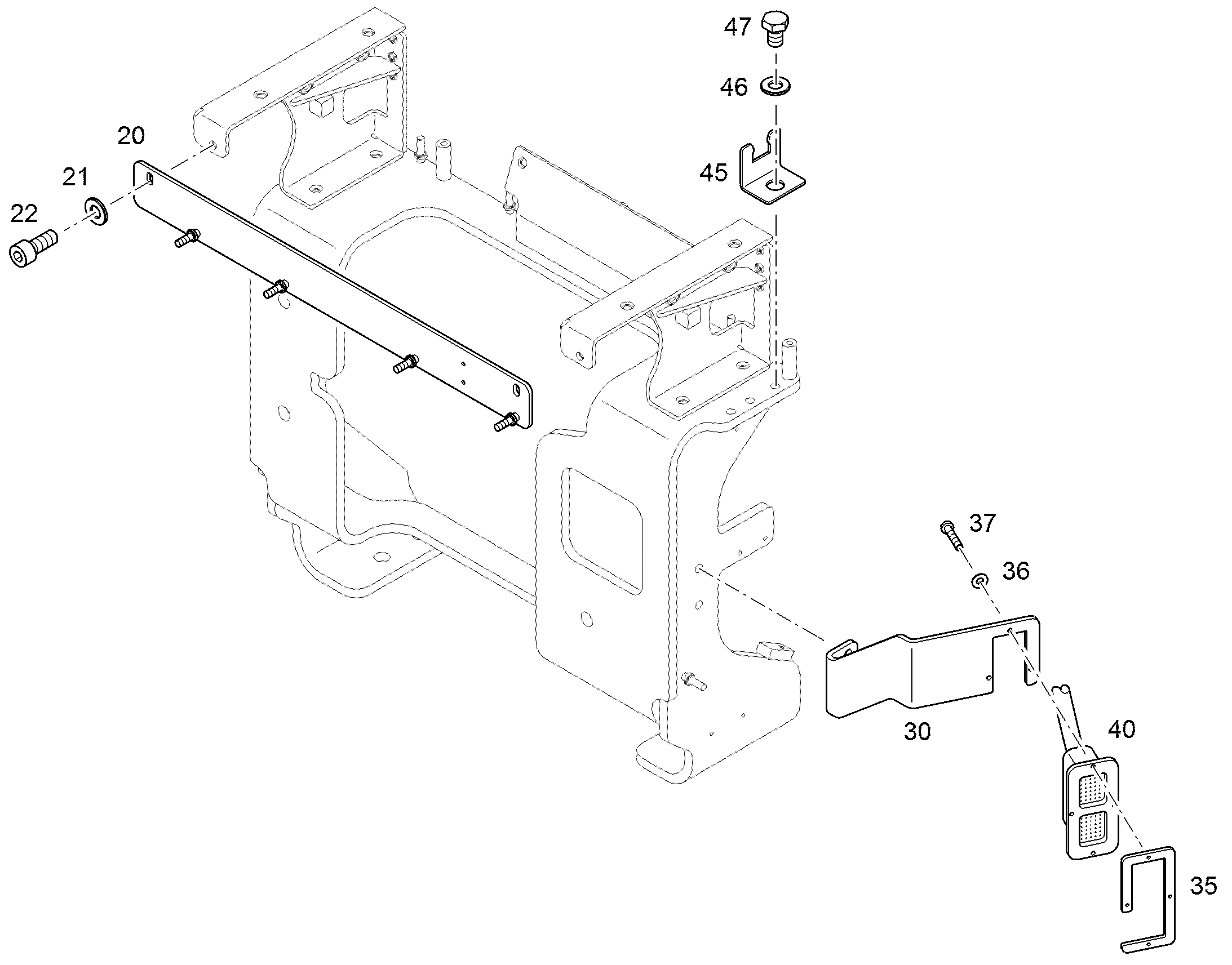 КОМПЛ.ПРОВОДОВ Г-РАСПР. W2 10854443 LIEBHERR