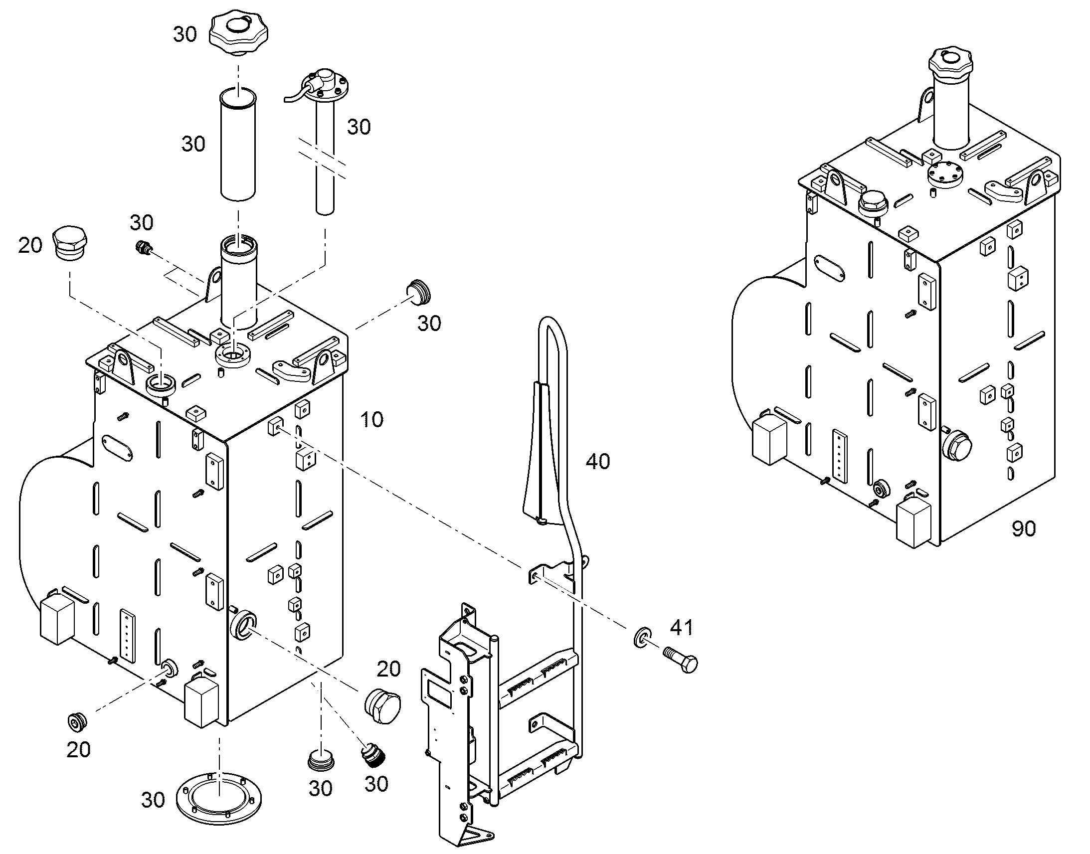 ДЕТАЛИ КРЕПЛЕНИЯ 10849862 LIEBHERR