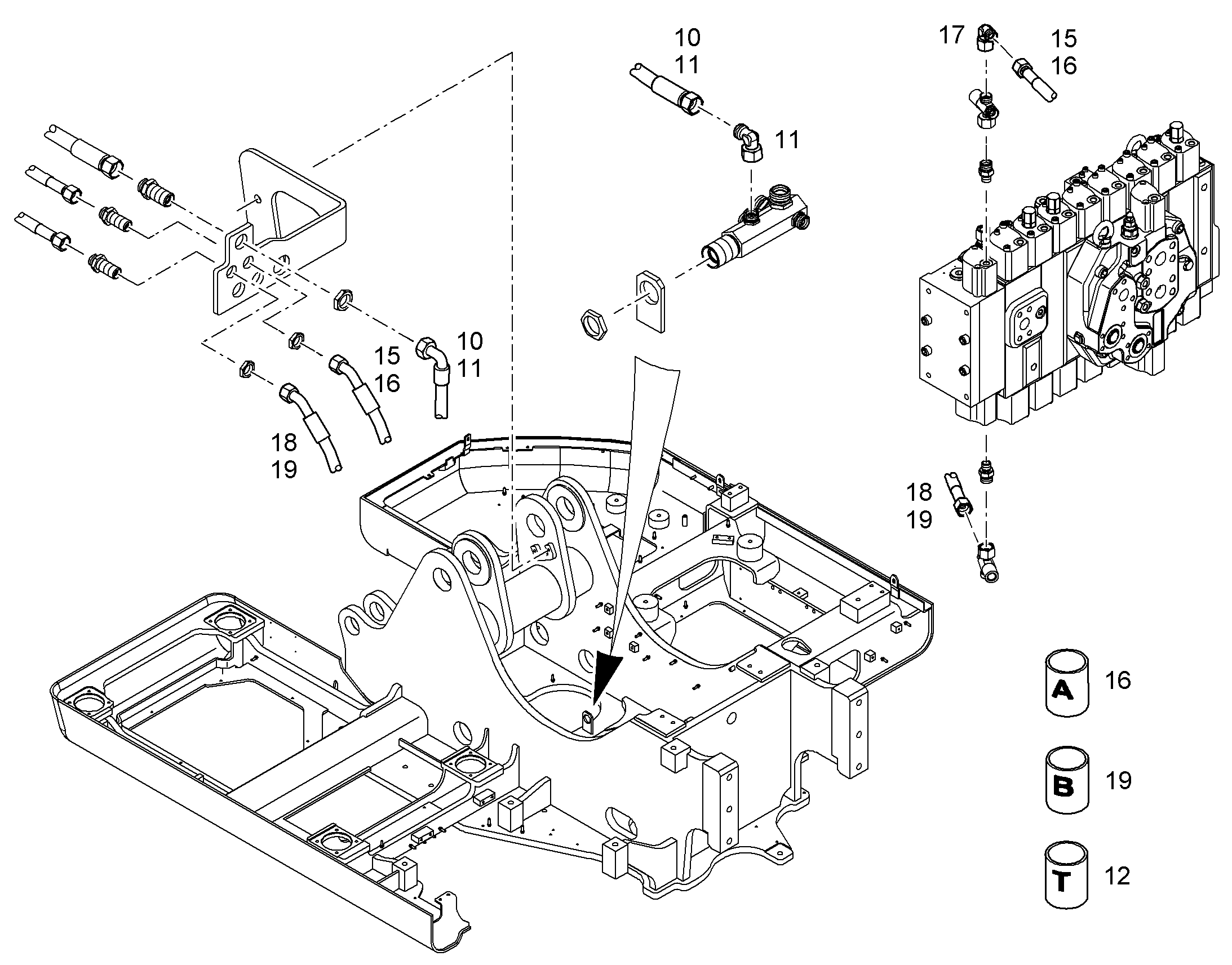 ЛЕНТА ДЛЯ МАРКИРОВКИ A 5mmX 10001287 LIEBHERR