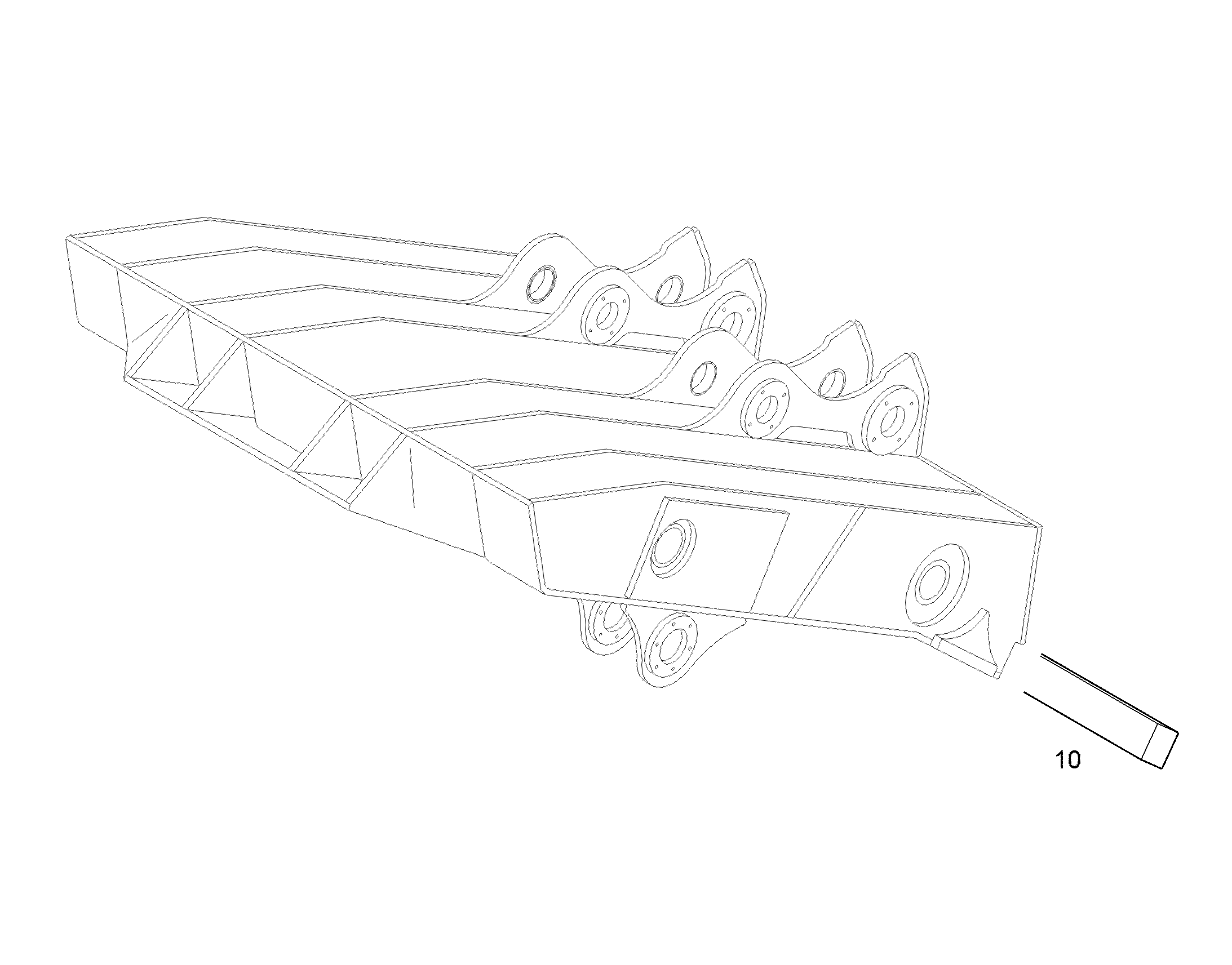 ПОПЕРЕЧИНА 9382232 LIEBHERR