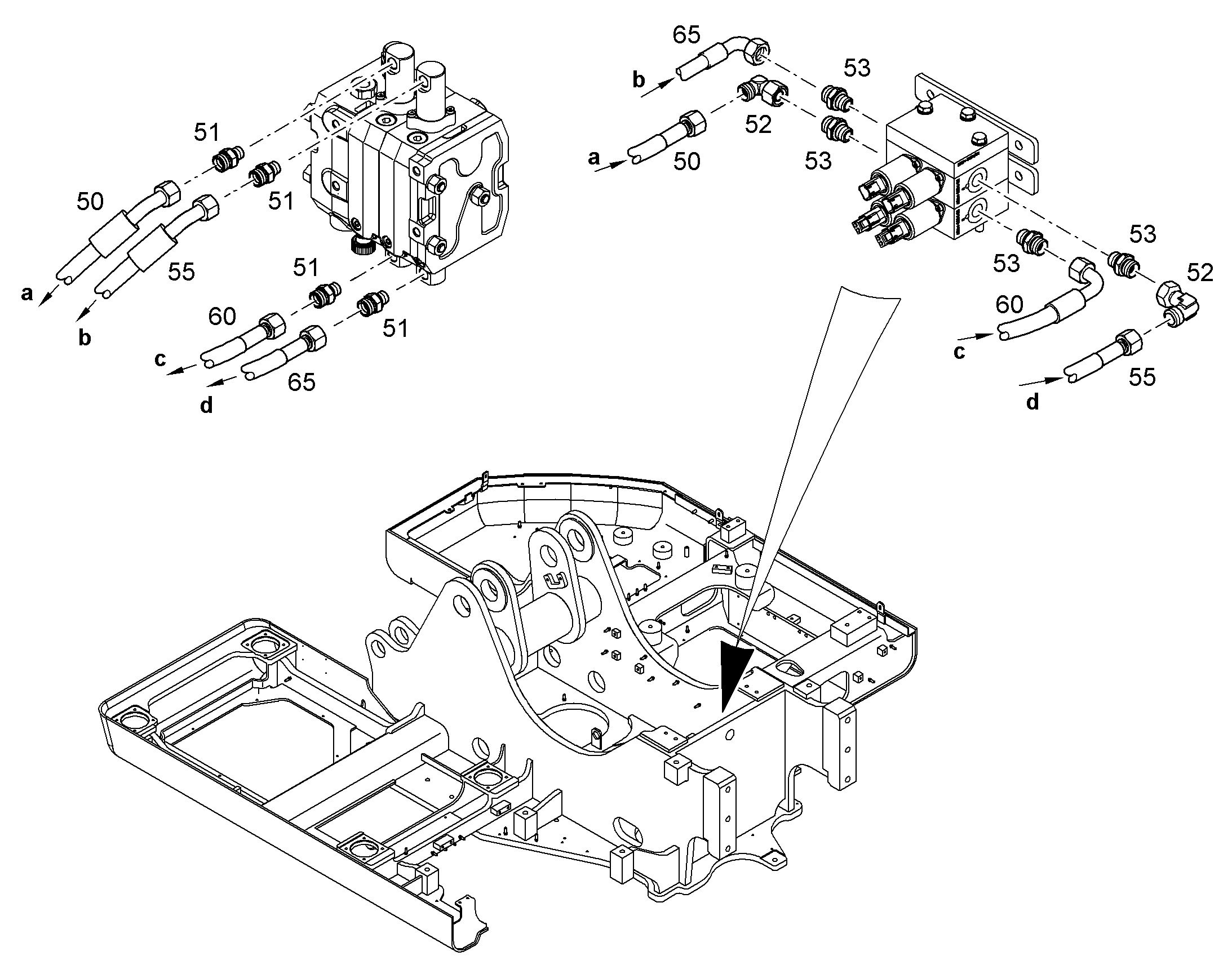 ШЛАНГ 10X1750 11341699 LIEBHERR