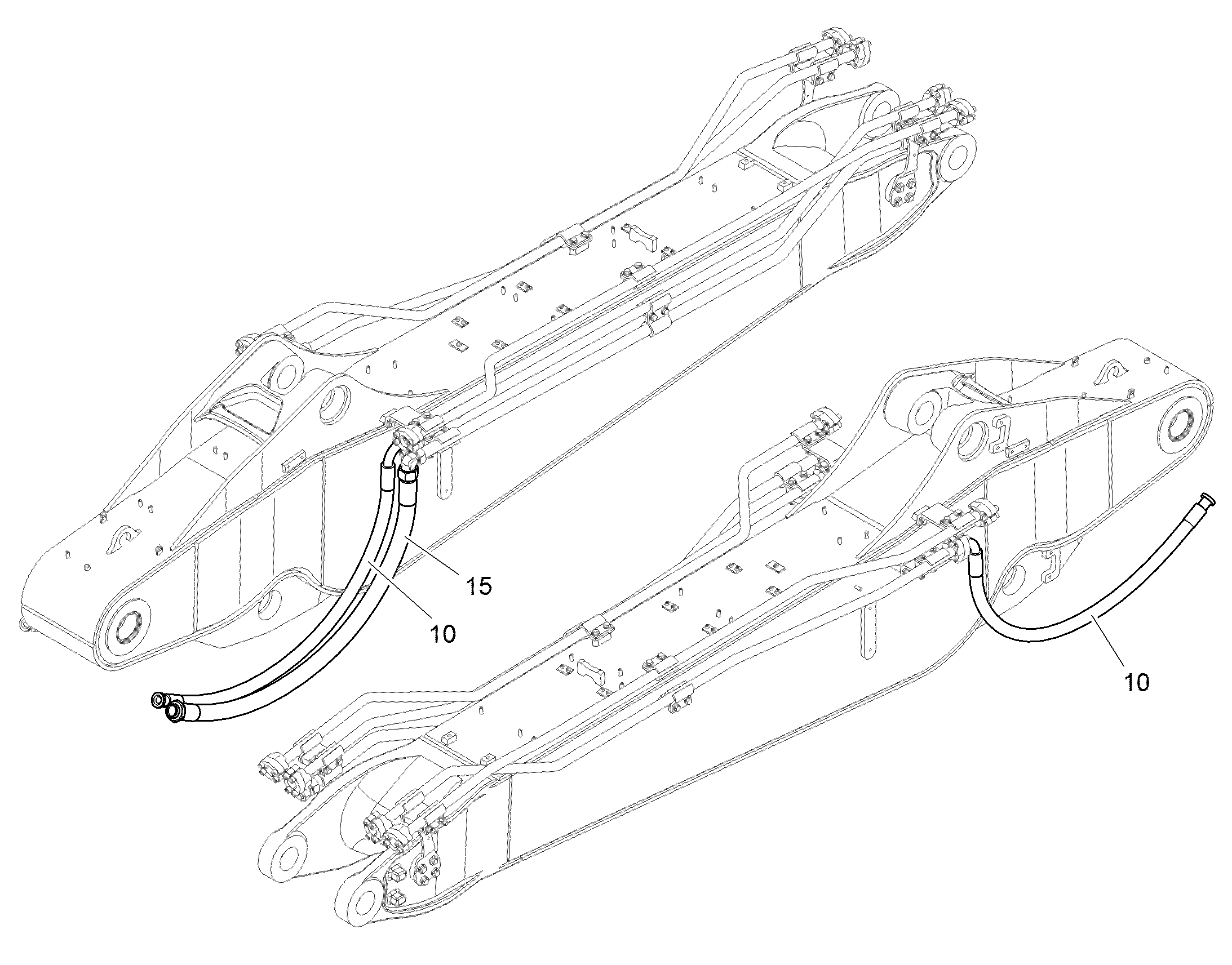 ШЛАНГ 32X1430 10340011 LIEBHERR