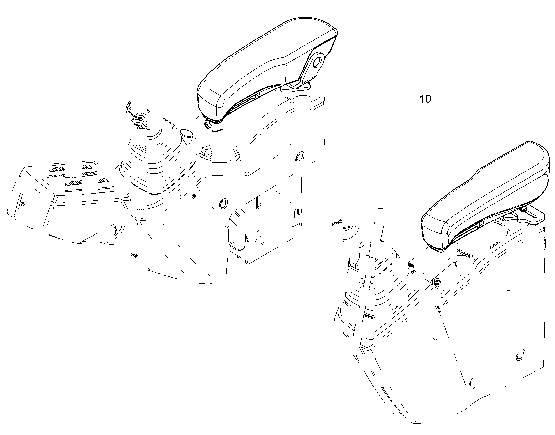 ПОДЛОКОТНИК 11463322 LIEBHERR