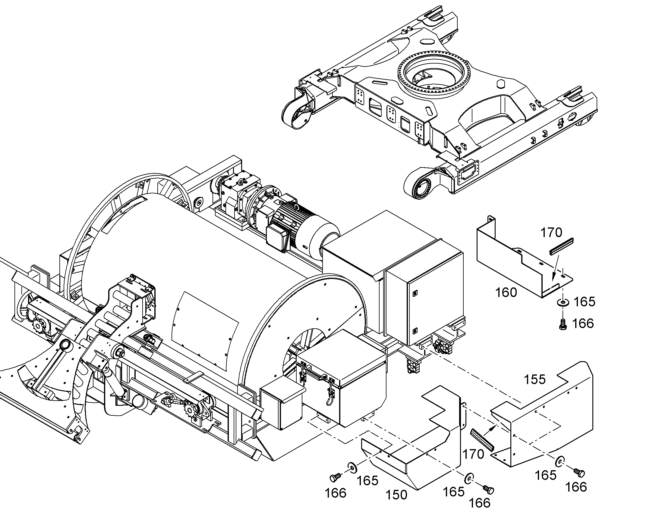 ЗАЩИТА КРОМОК 1-3/32 SCHWARZ 10292662 LIEBHERR