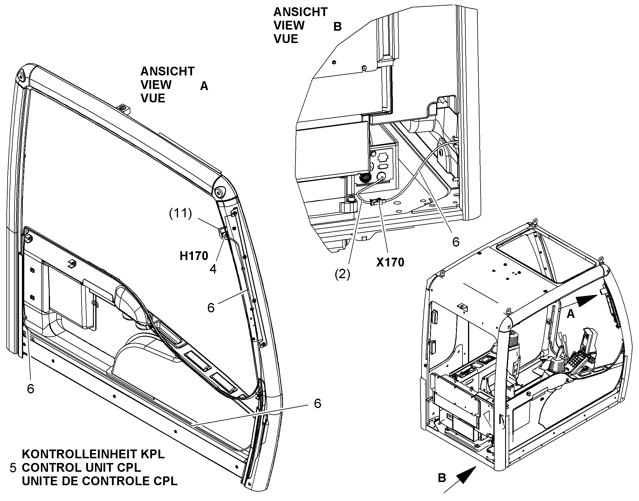 УЗЕЛ КОНТРОЛЬНЫЙ, КОМПЛЕКТ 11388666 LIEBHERR