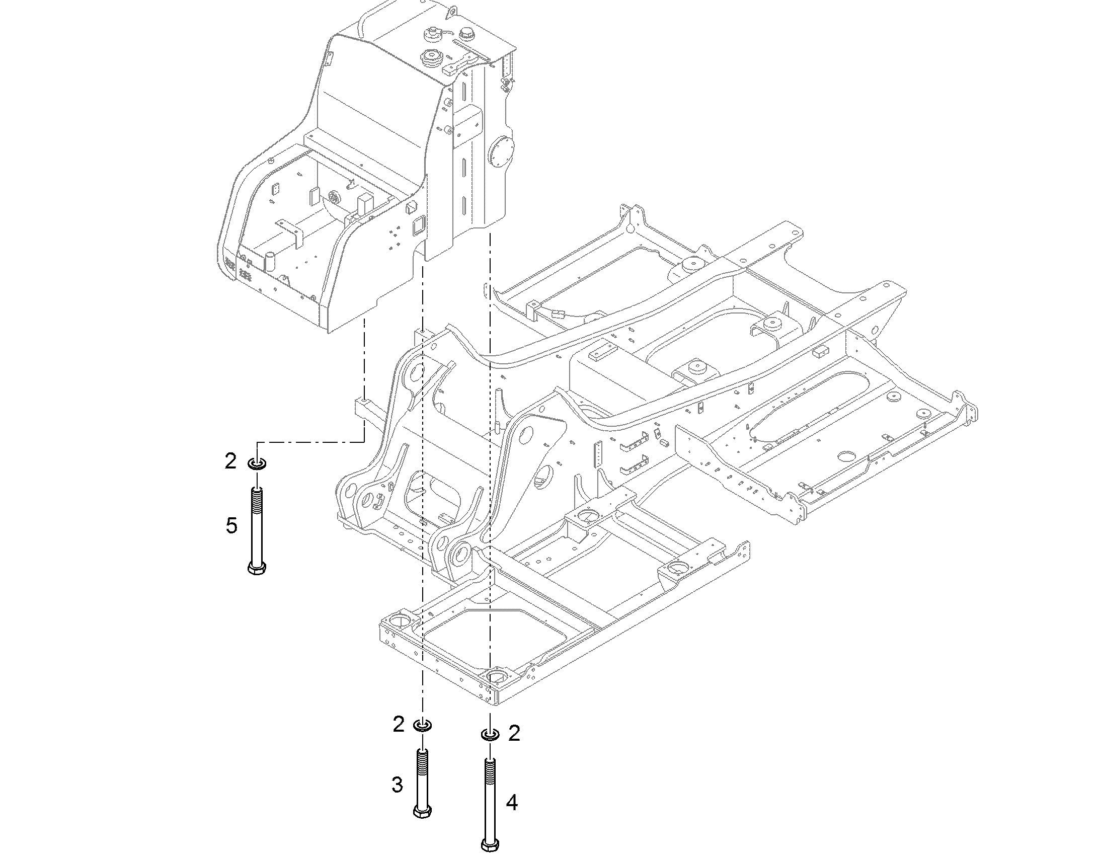 БОЛТ С ШЕСТИГРАННОЙ ГОЛОВКОЙ ISO 4017 M20X140 10.9 FLZN 12242853 LIEBHERR