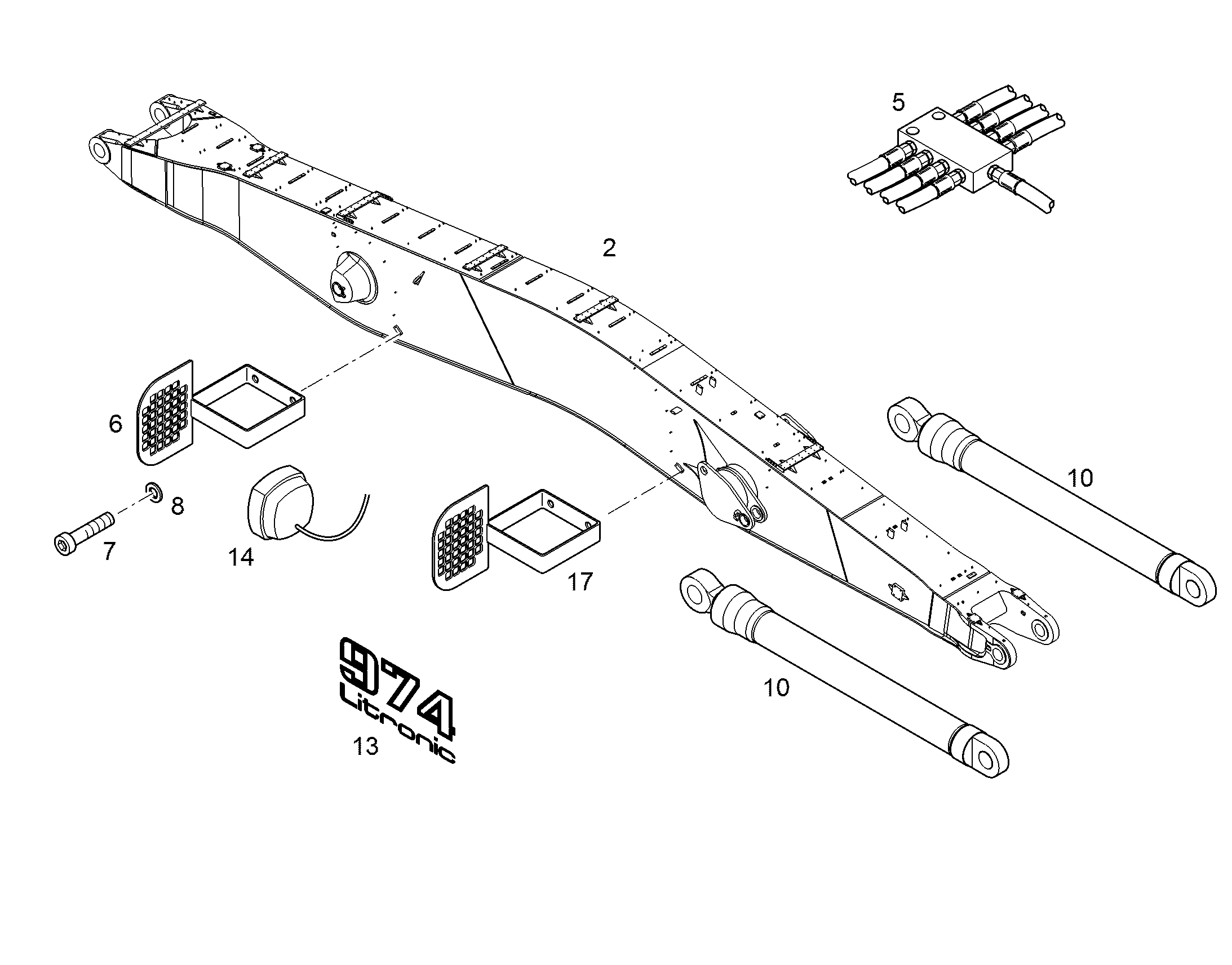 ЭЛЕКТРОУСТАНОВКА ОБОРУДОВАНИЯ 9010218 LIEBHERR