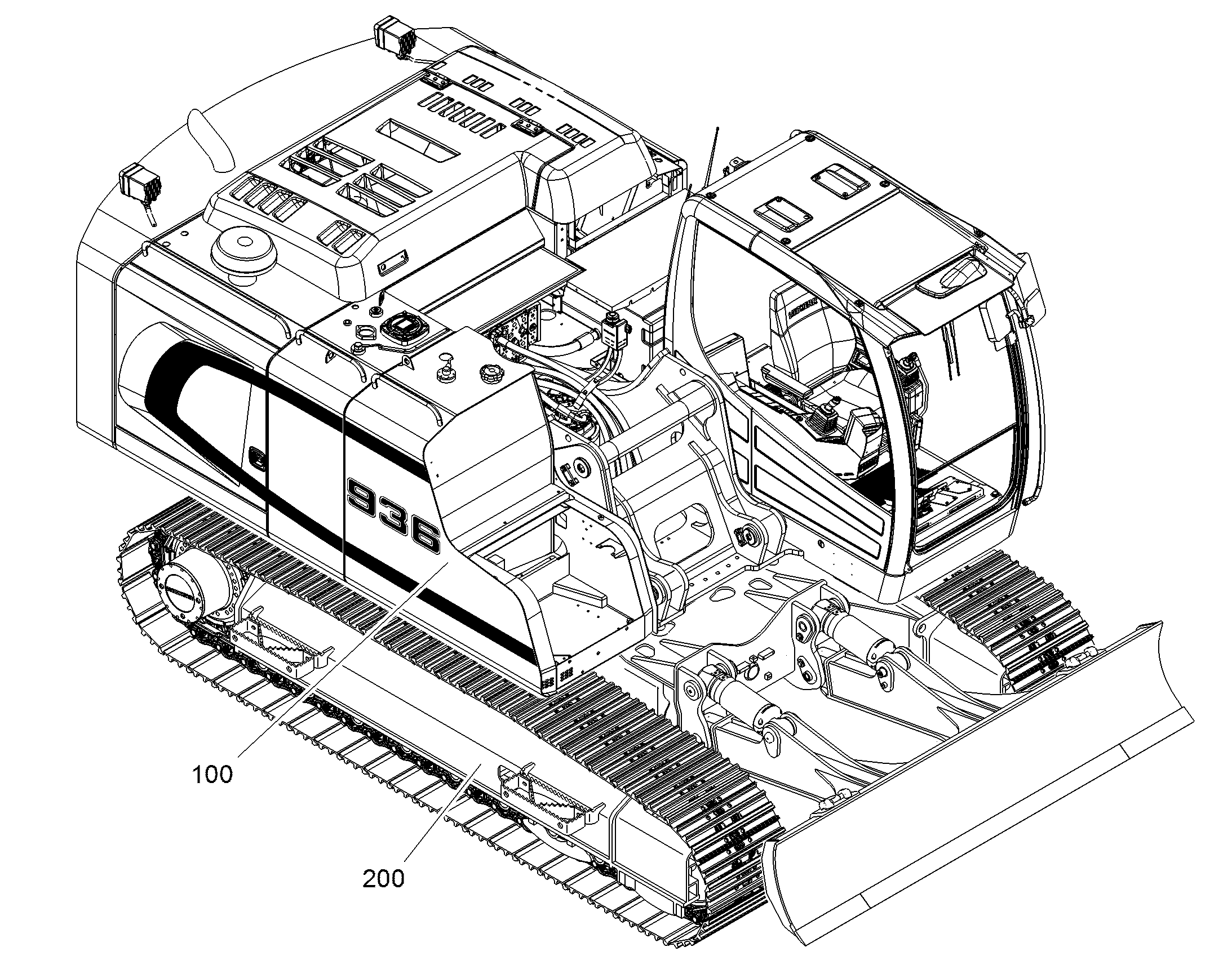 ШАССИ, КОМПЛЕКТ 11461715 LIEBHERR