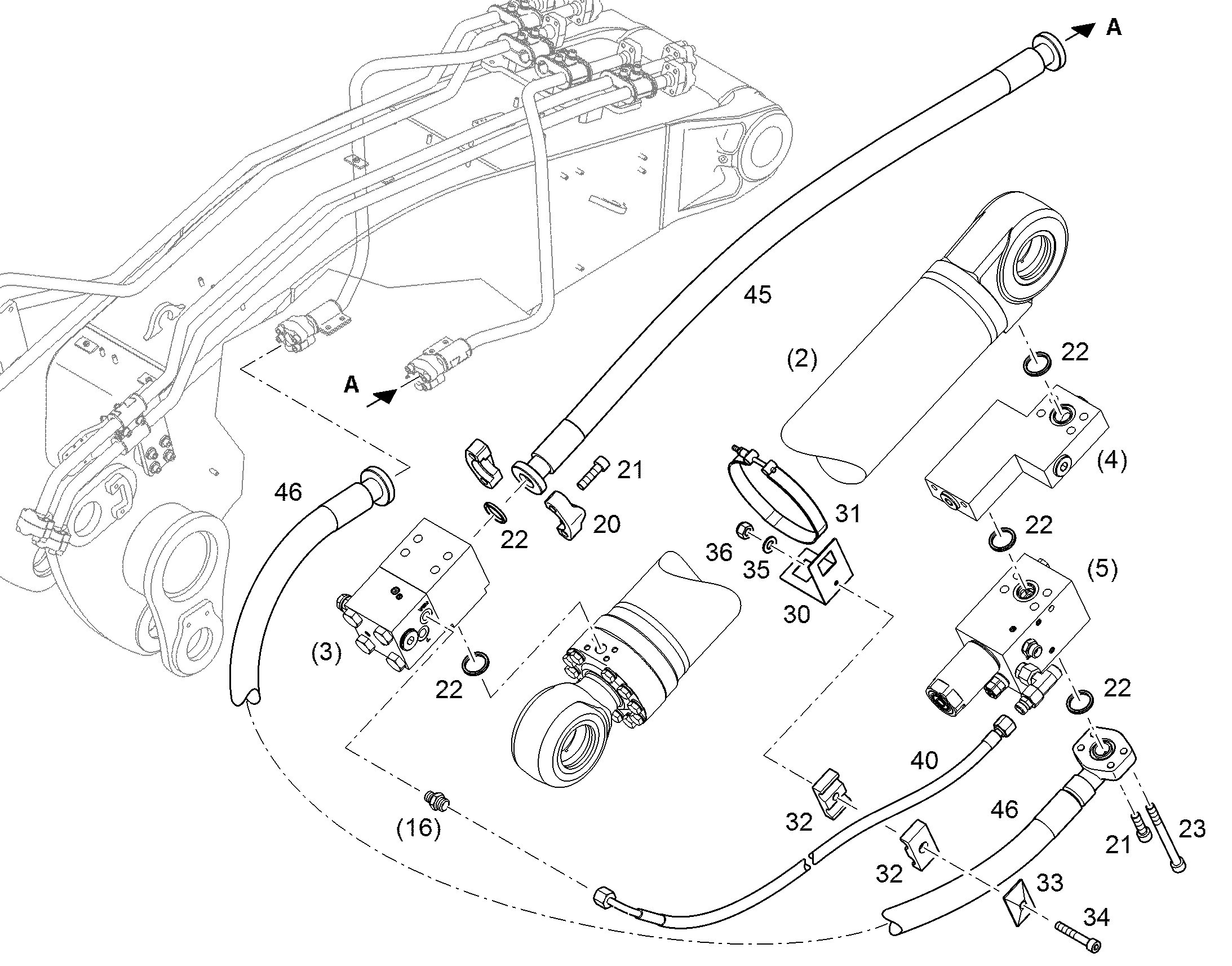 ХОМУТ НАТЯЖНОЙ С РЕЗИНКОЙ 210-218/214X25 10411437 LIEBHERR
