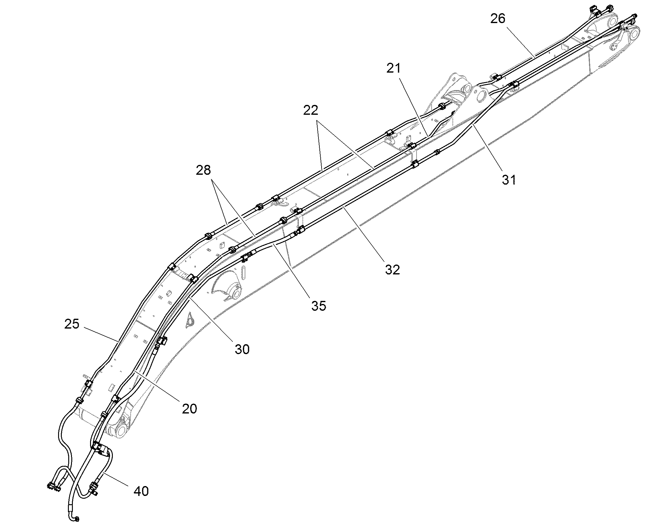 ГИДРАВЛИЧЕСКАЯ СИСТЕМА 10406672 LIEBHERR