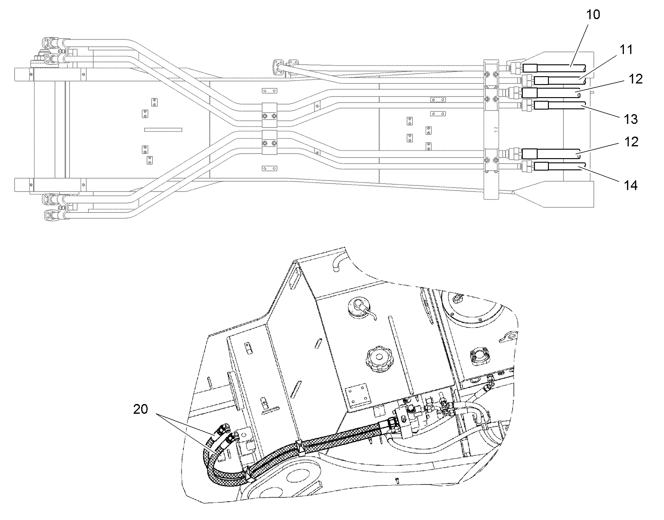 ШЛАНГ 25X1270 11658997 LIEBHERR