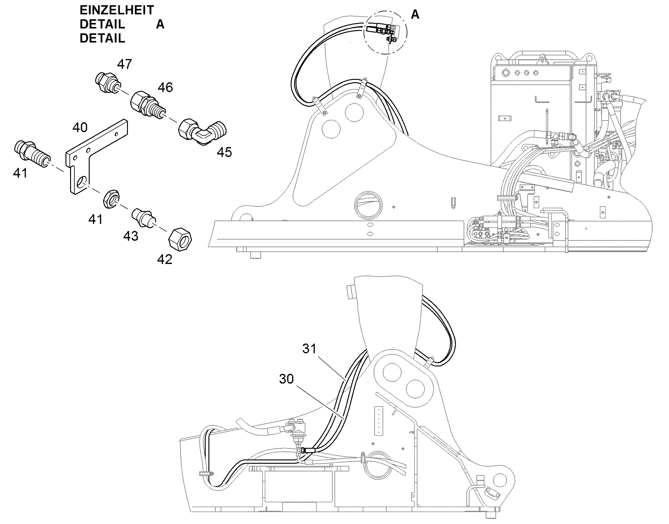 ШЛАНГ 12X3000 10425270 LIEBHERR