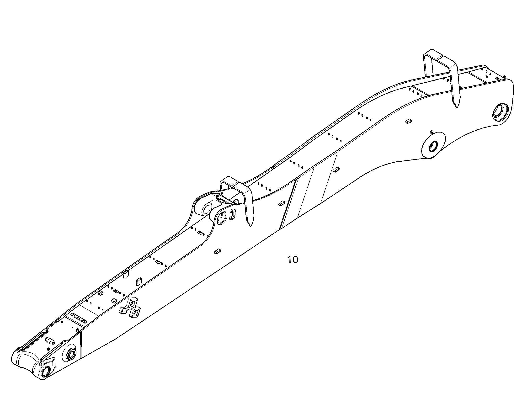 РУКОЯТЬ КОВША УПЛОТНЕНА 6,00M 11465629 LIEBHERR