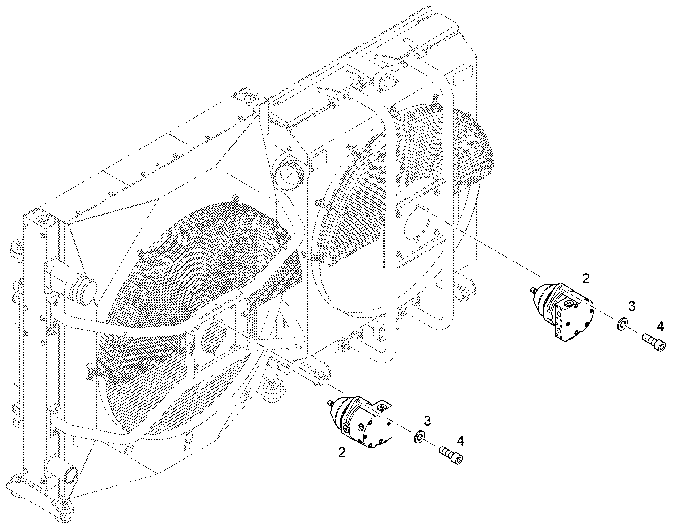 МОТОР АКСИАЛЬНОПОРШНЕВОЙ MT 45cm³/U 11113631 LIEBHERR