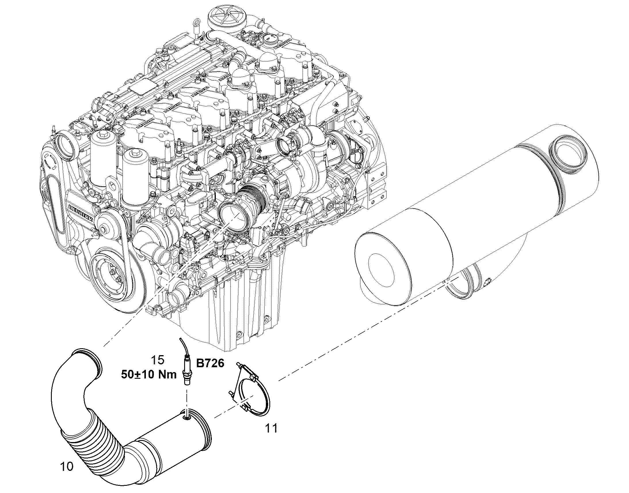 ДАТЧИК 12846592 LIEBHERR
