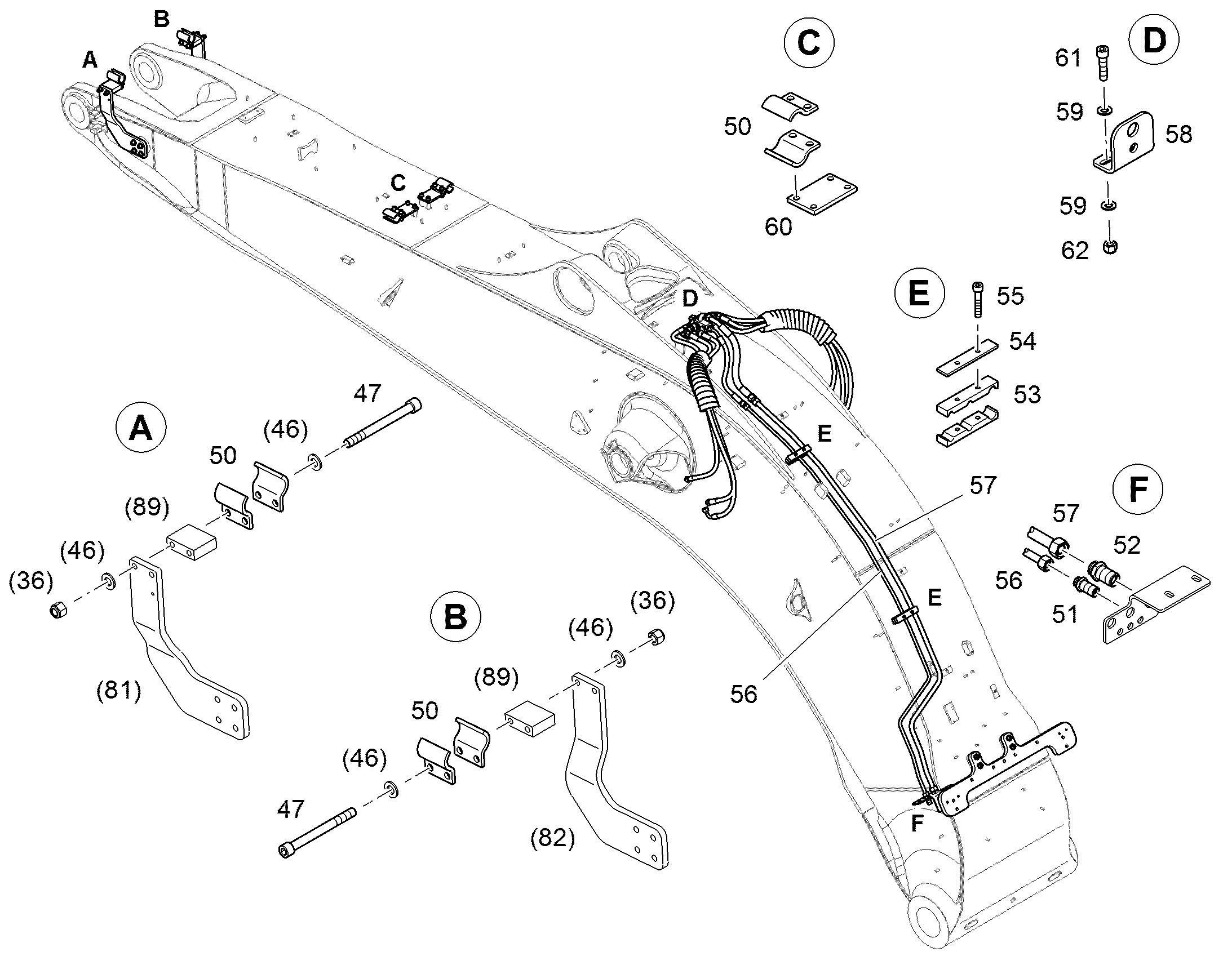 ПОЛУХОМУТИК d=15-22 10057335 LIEBHERR