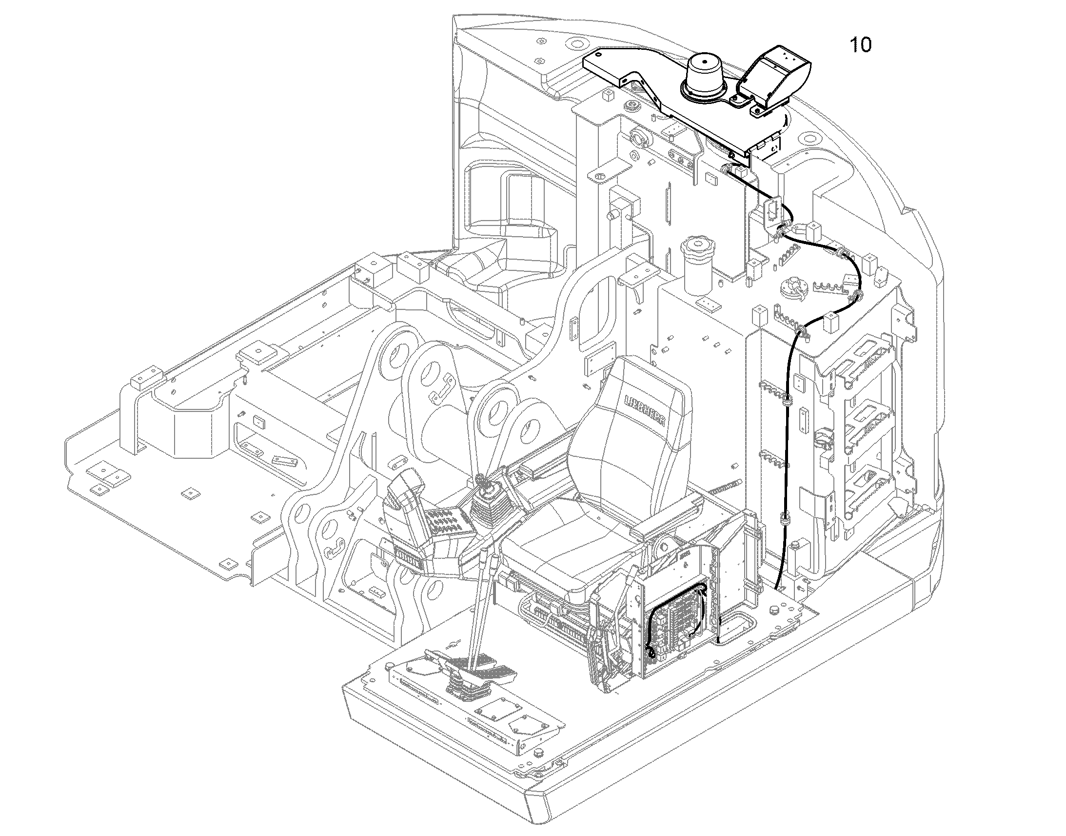 ПРОБЛЕСКОВЫЙ МАЯЧОК 11456252 LIEBHERR