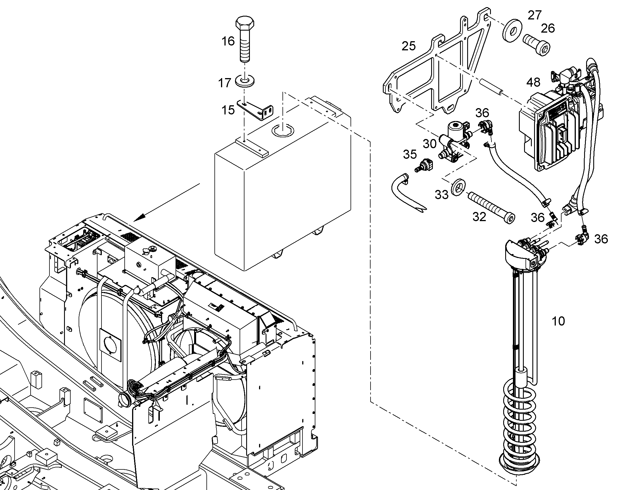 НАСОС 10139284 LIEBHERR