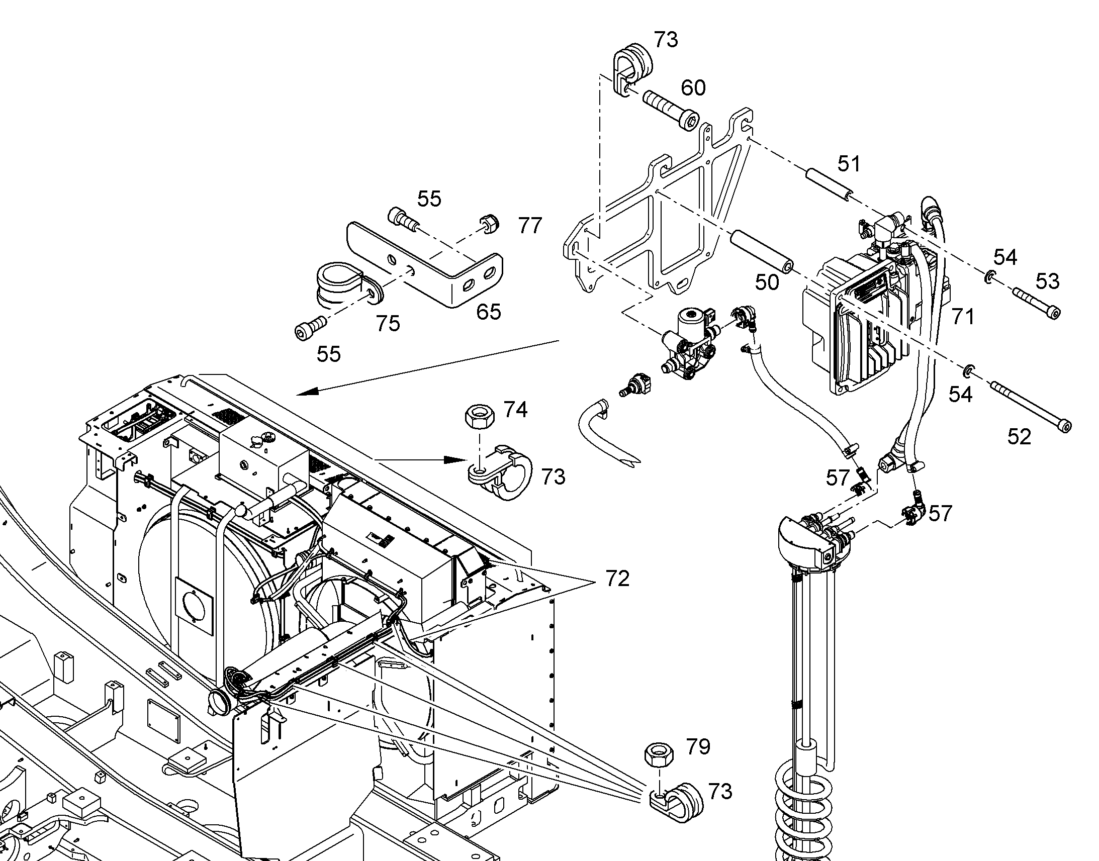 ШЛАНГОПРОВОД L=6000 11211768 LIEBHERR