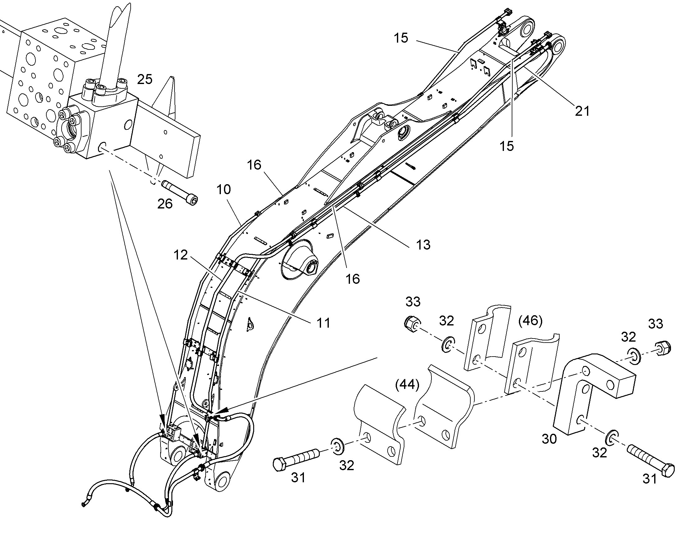 КОНСОЛЬ 10079059 LIEBHERR