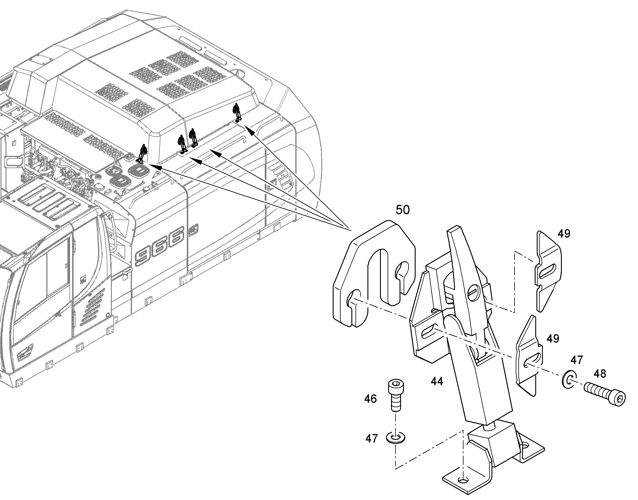 ЗАМОК 10289799 LIEBHERR