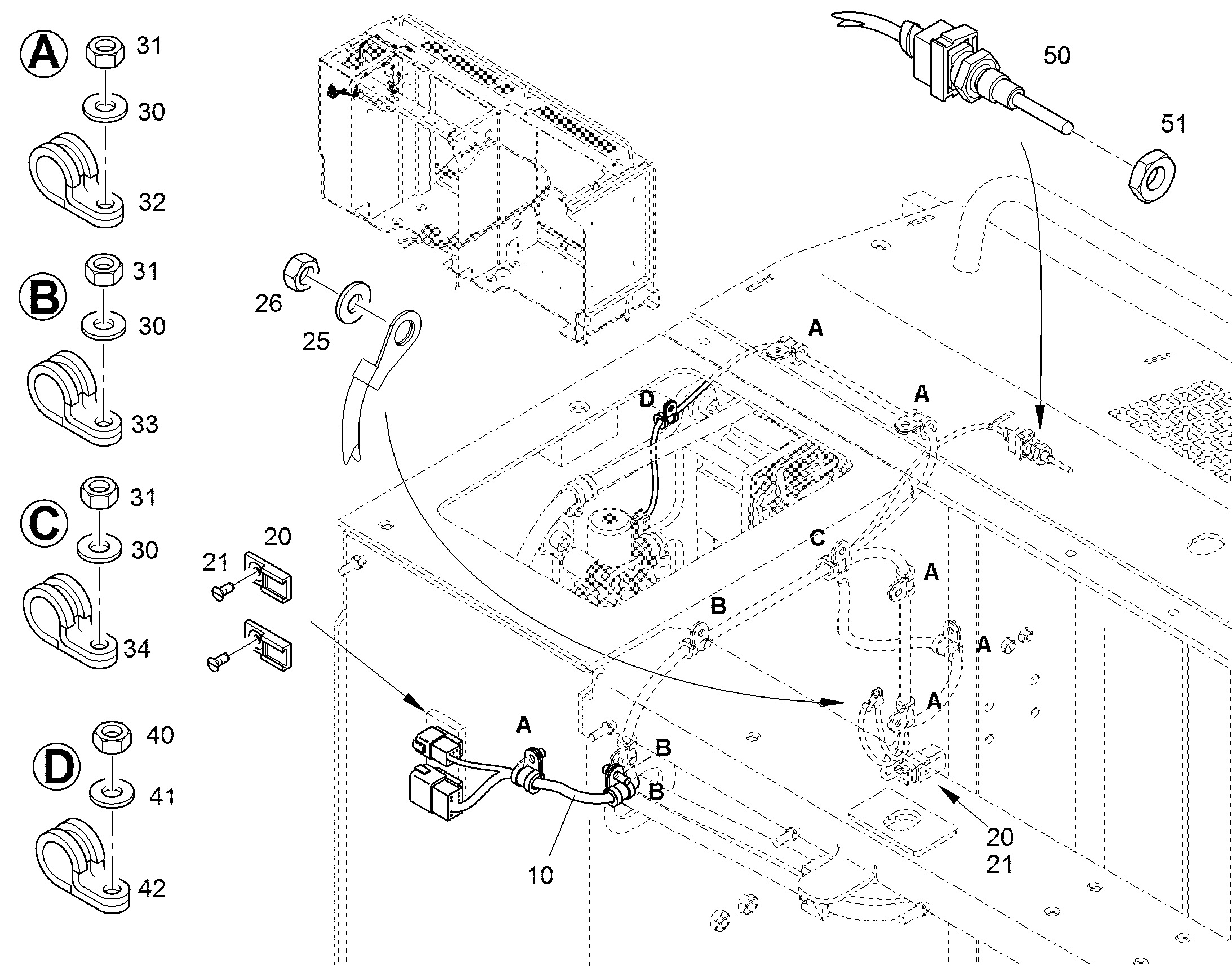 ЭЛЕКТРОПРОВОДКА RAYCHEM 11404611 LIEBHERR
