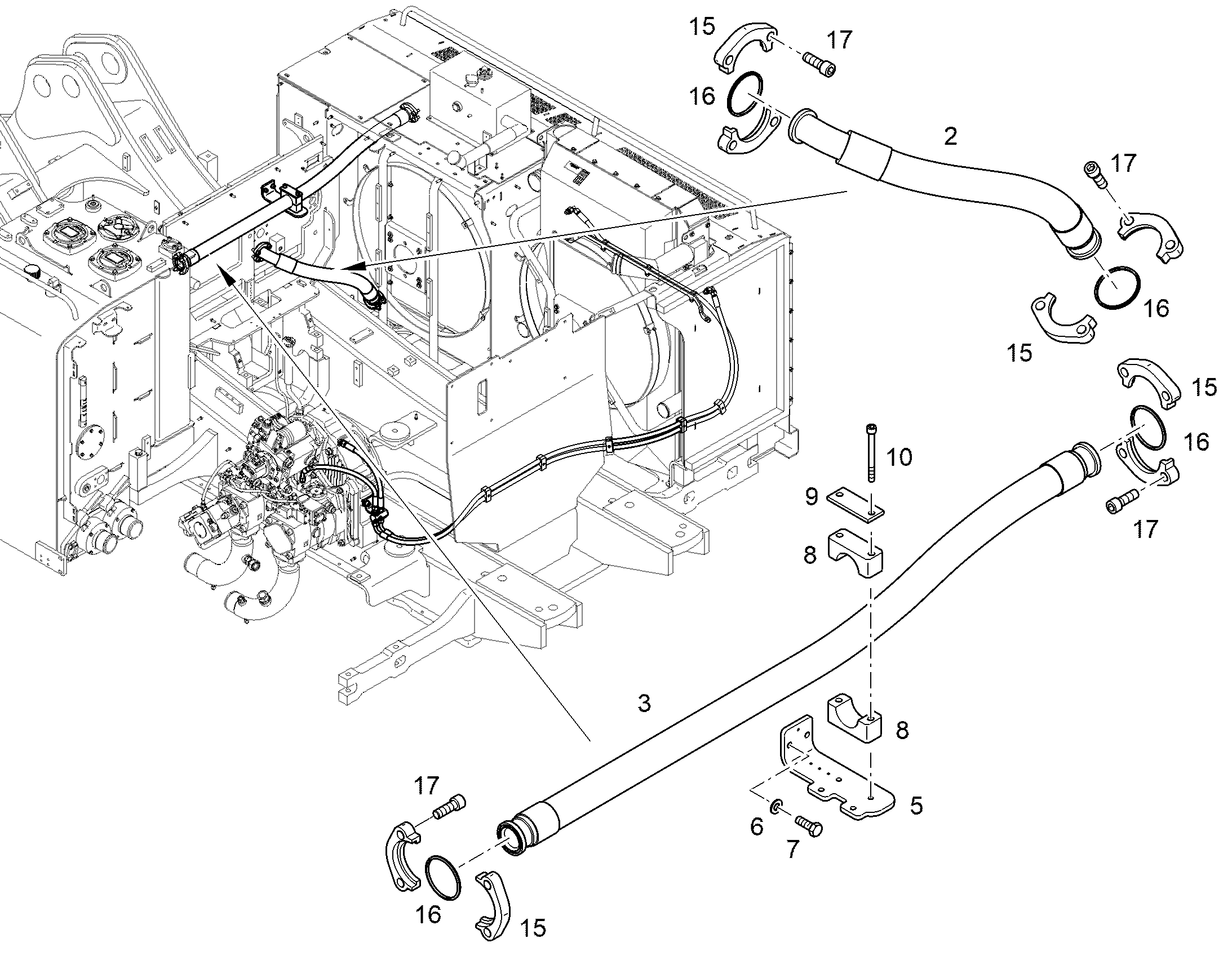 УГЛОВОЙ ПРОФИЛЬ 11738815 LIEBHERR