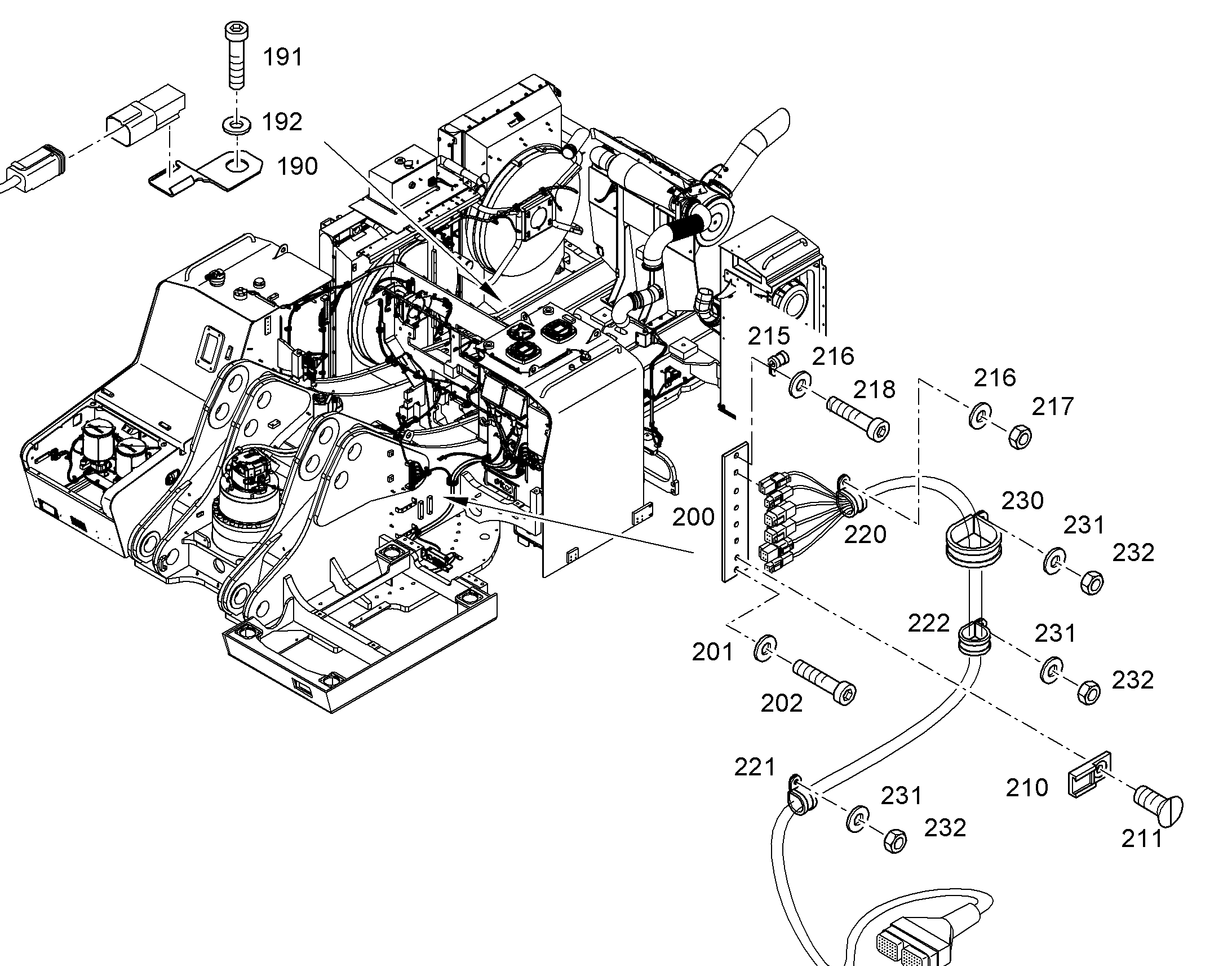 ПЛИТА РЕЗЬБОВАЯ 10822681 LIEBHERR