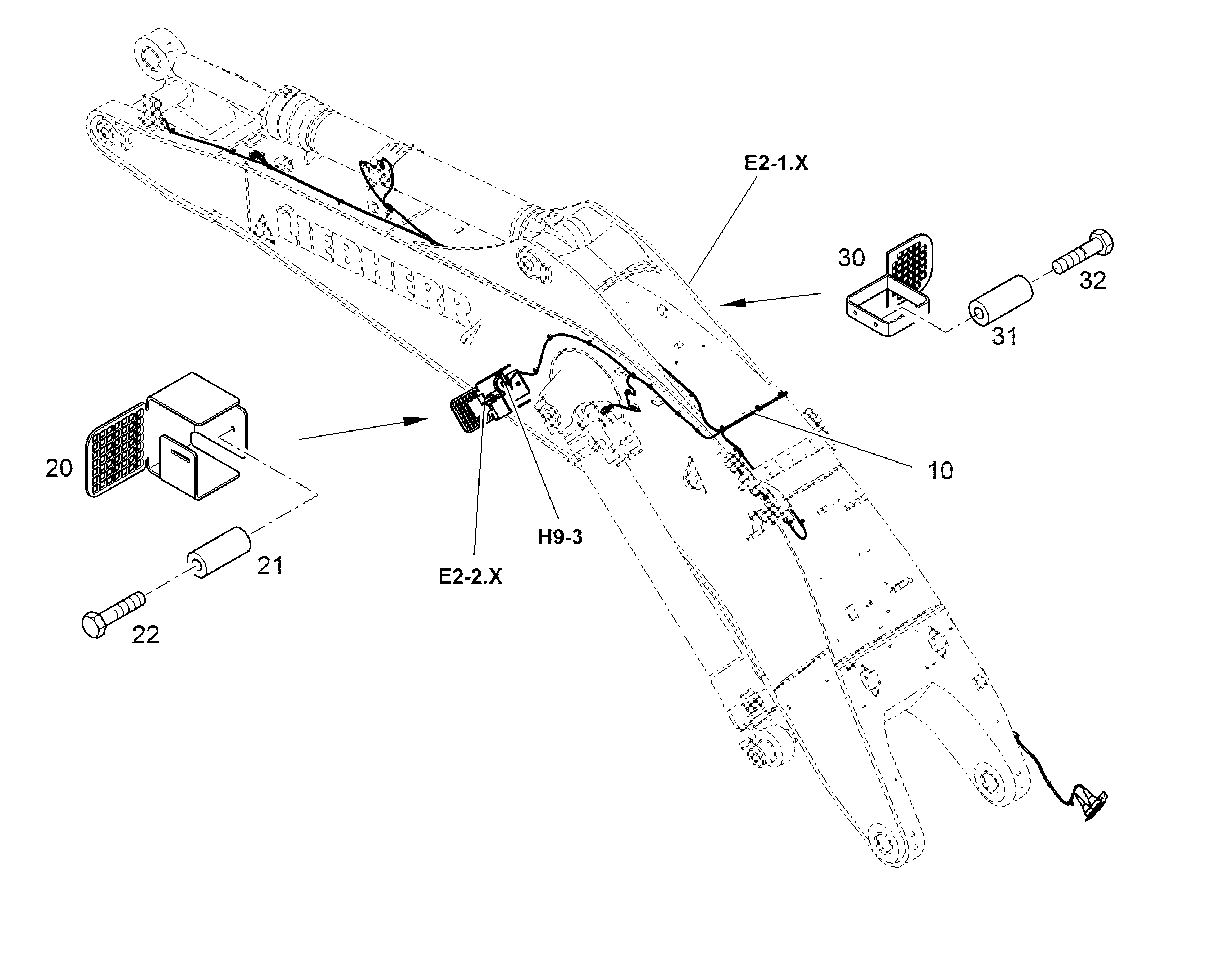 ЭЛЕКТРОУСТАНОВКА МОНОБЛОКА 11463442 LIEBHERR