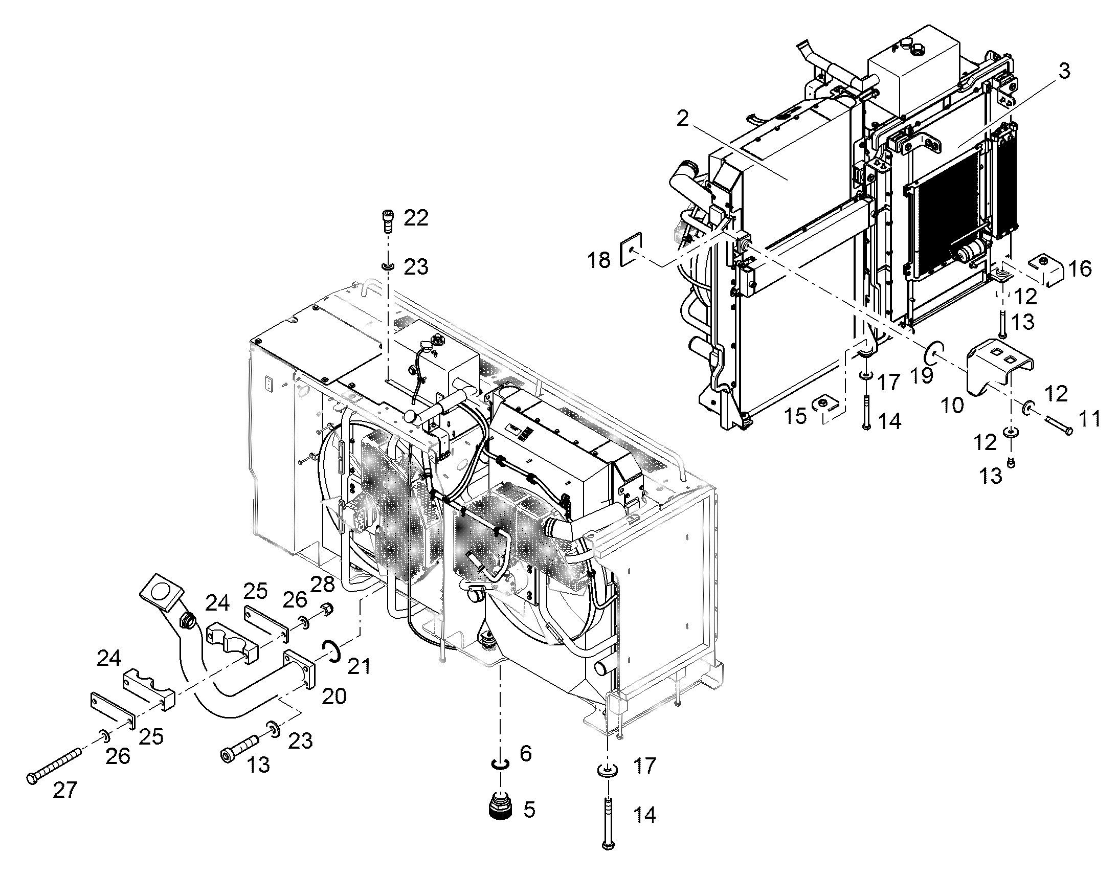 ОХЛАДИТЕЛЬ ПОРШНЯ 11493376 LIEBHERR