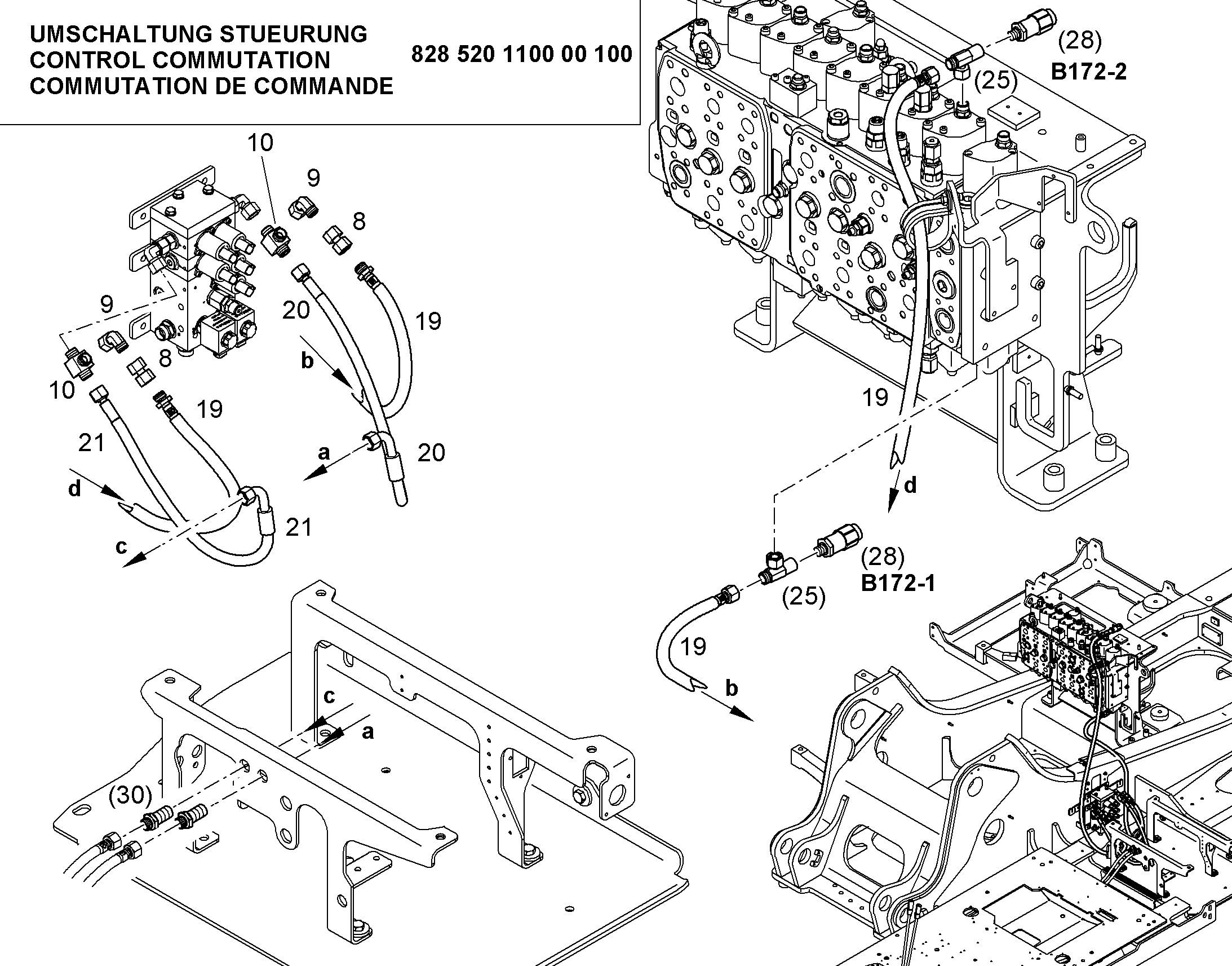 ШЛАНГ 10X2300 10802521 LIEBHERR