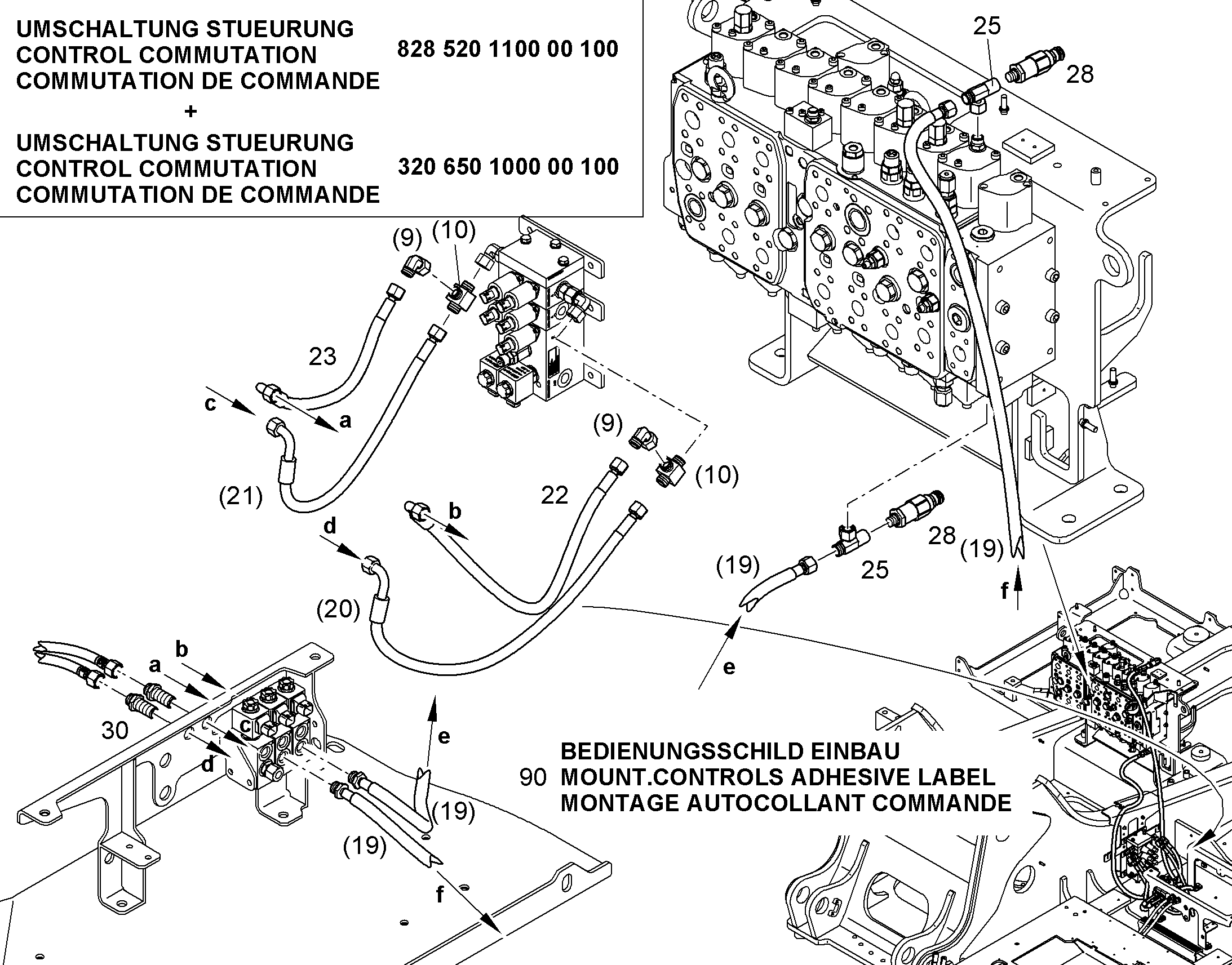 ШЛАНГ 10X800 10009484 LIEBHERR