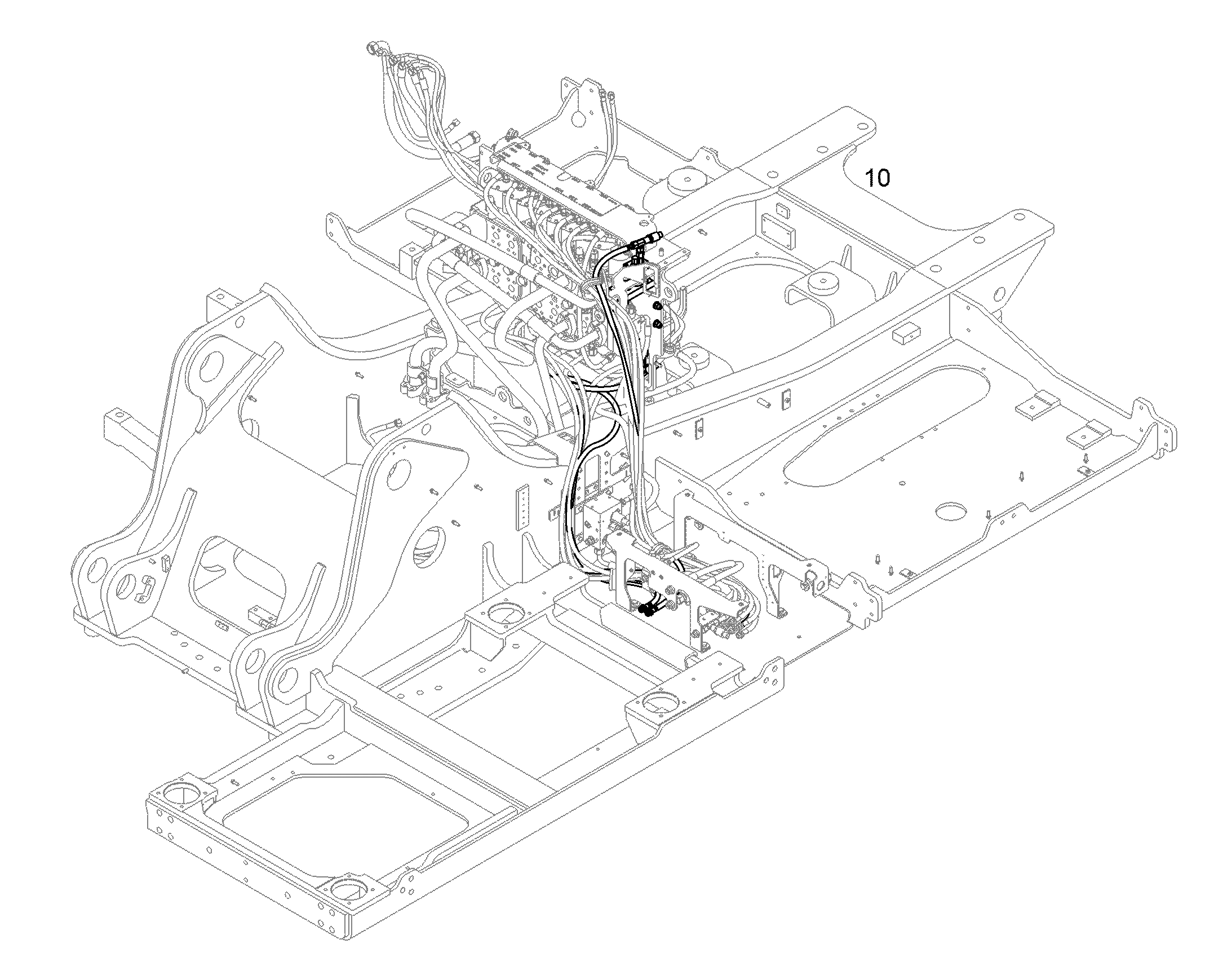 ДОПОЛНЕНИЕ-В ШАССИ AHS 1 10861362 LIEBHERR