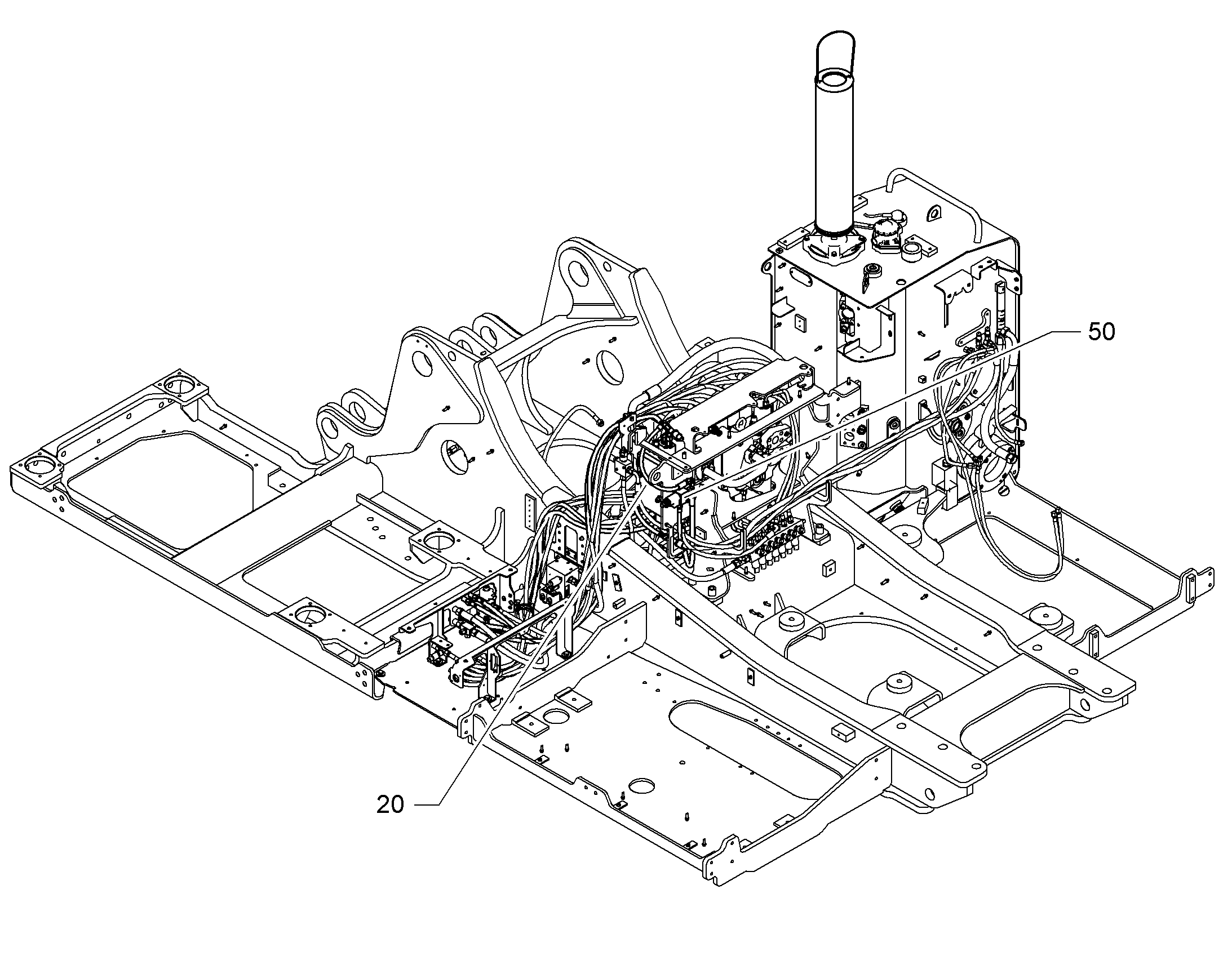 ГИДРАВЛИЧЕСКАЯ СИСТЕМА AHS11 10863360 LIEBHERR