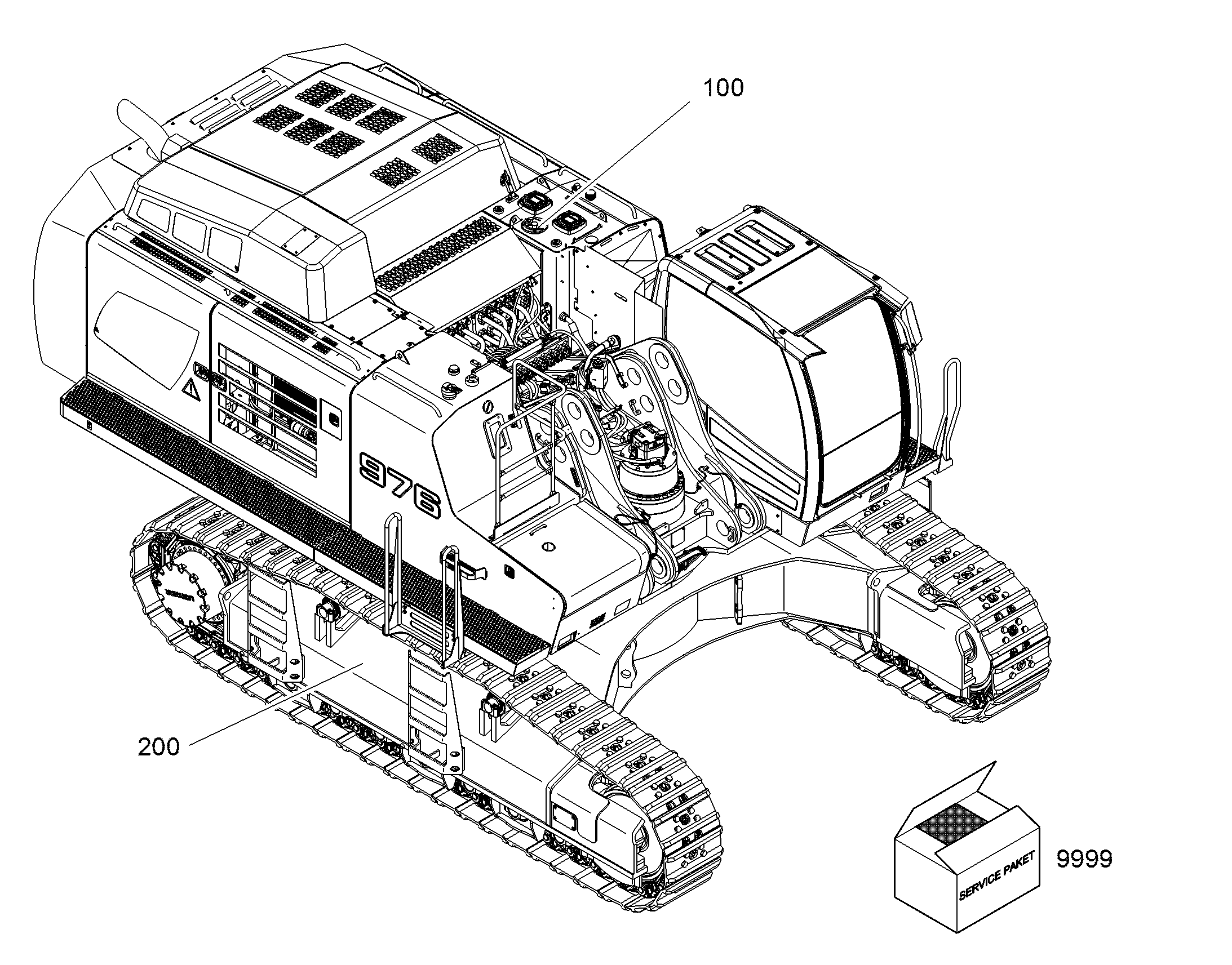 ШАССИ, КОМПЛЕКТ 10390949 LIEBHERR