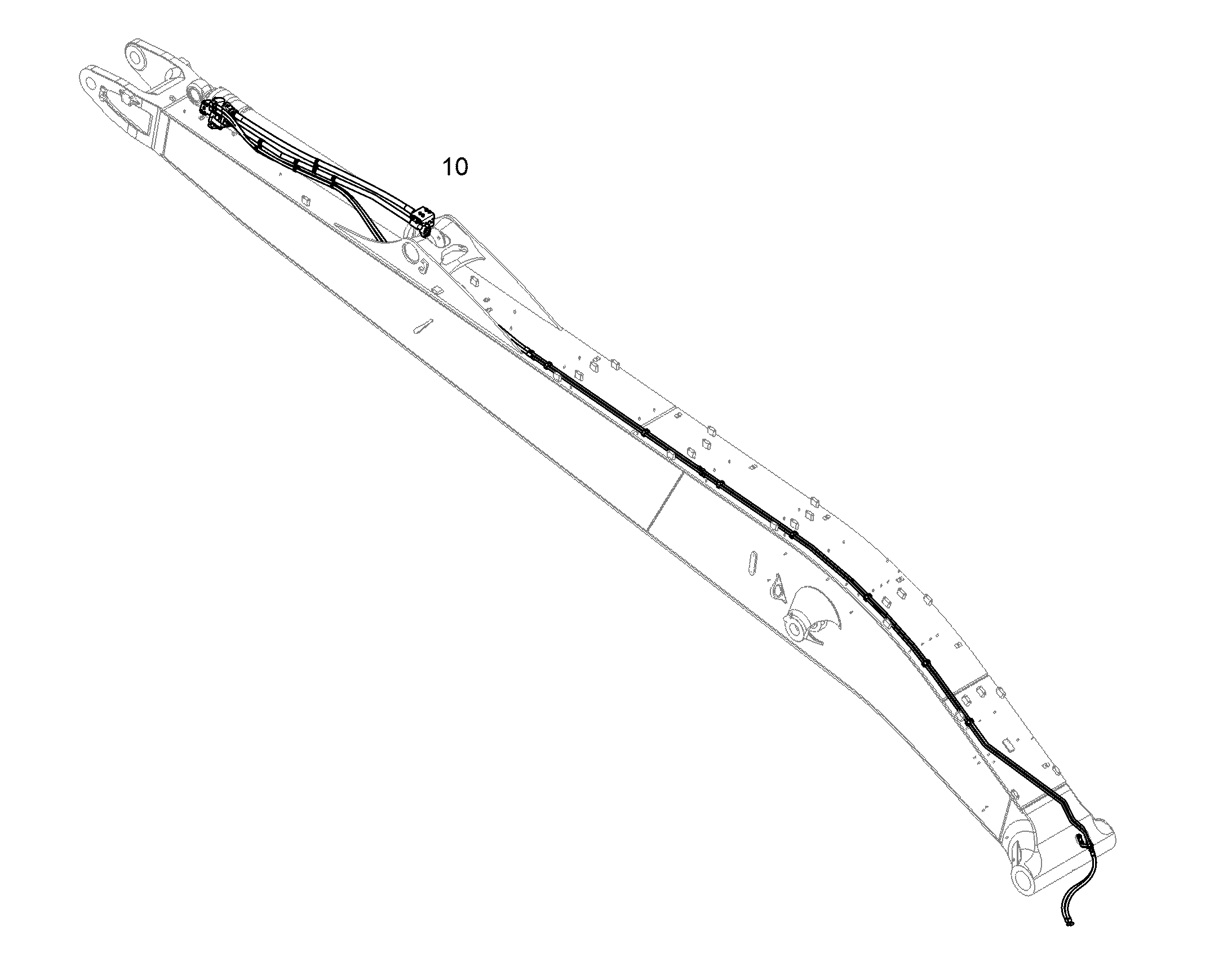 ЗАЩ.ТРУБЫ ЦИЛ.РУК. 10864988 LIEBHERR