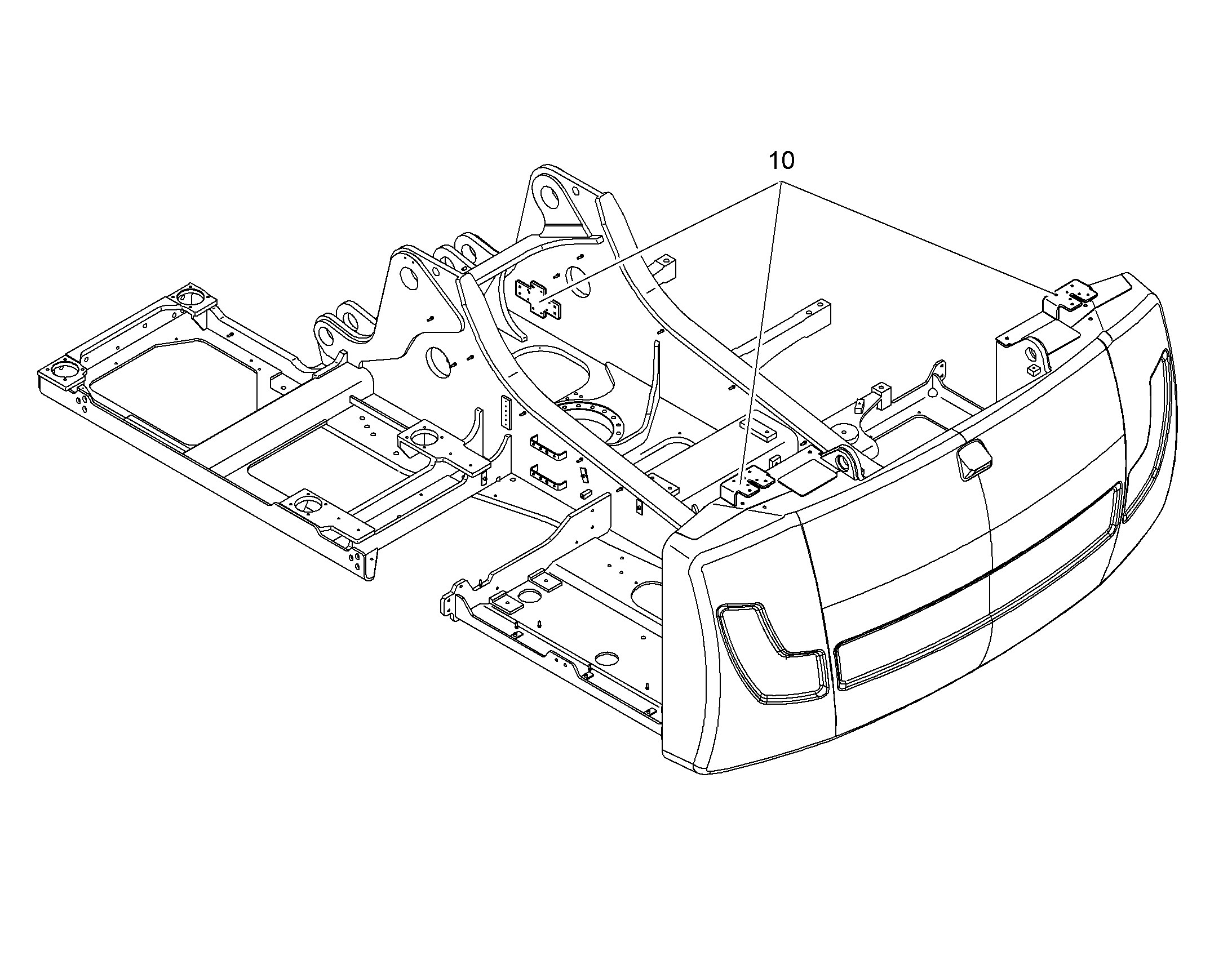ОПЦИЯ ДЛЯ ПОЗИЦИОНИРОВАНИЯ 10863764 LIEBHERR