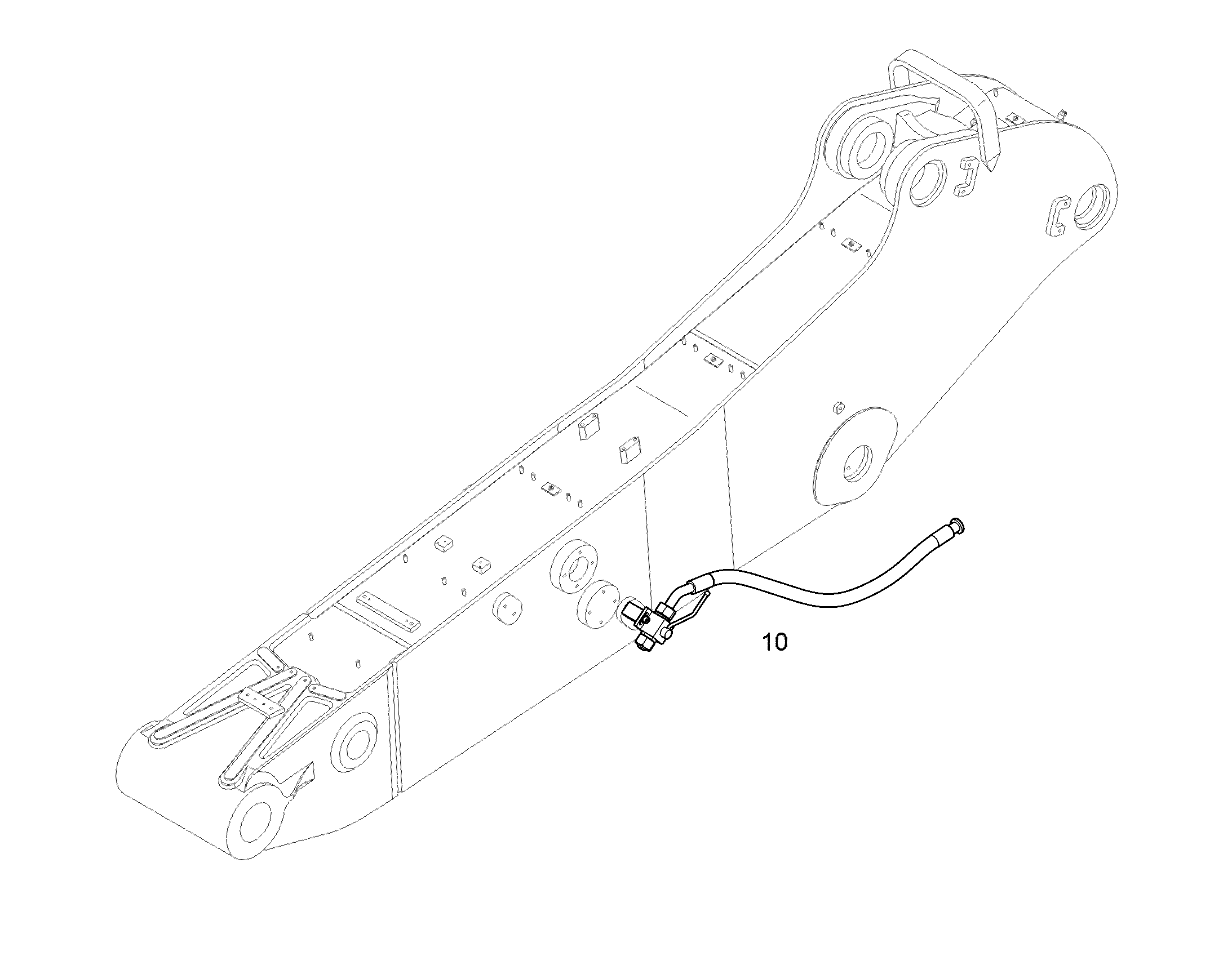 ПРОВОДКА МОНТАЖ AHS 12 10862473 LIEBHERR
