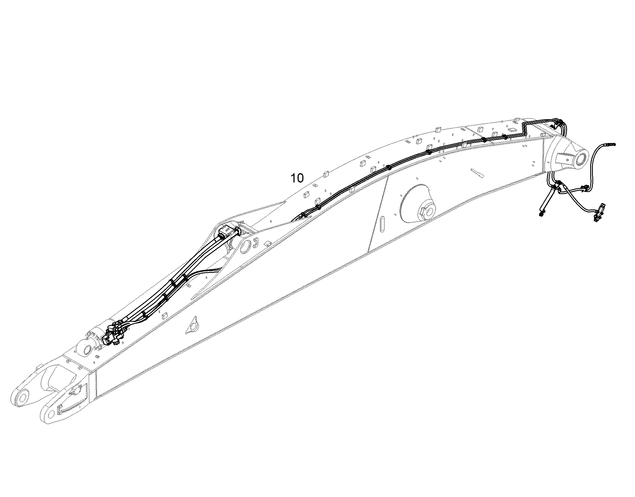 ЗАЩ.ТРУБЫ ЦИЛ.РУК. 11456123 LIEBHERR