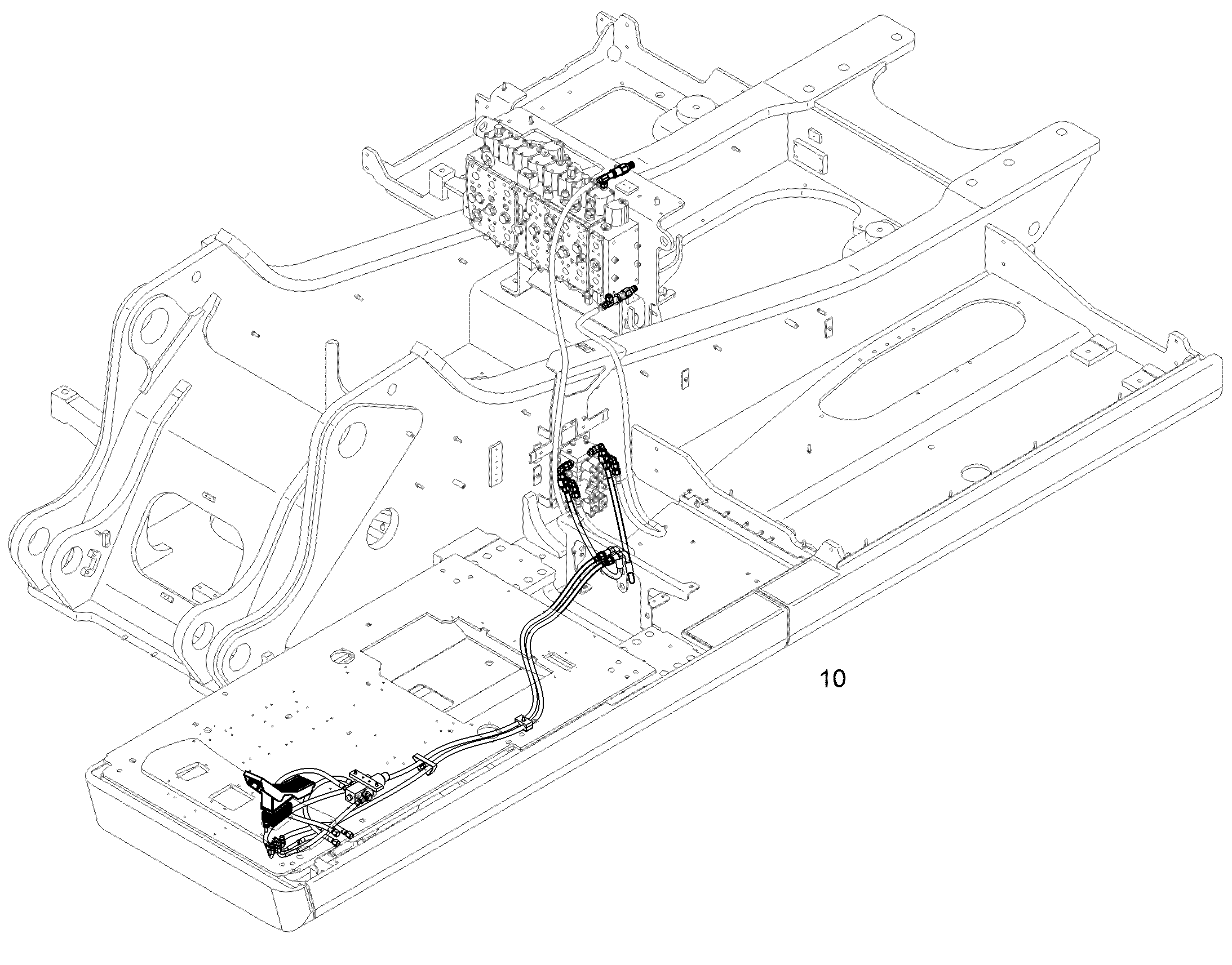 ПЕРЕКЛЮЧЕНИЕ УПРАВЛЕНИЕ HDK1 11457891 LIEBHERR